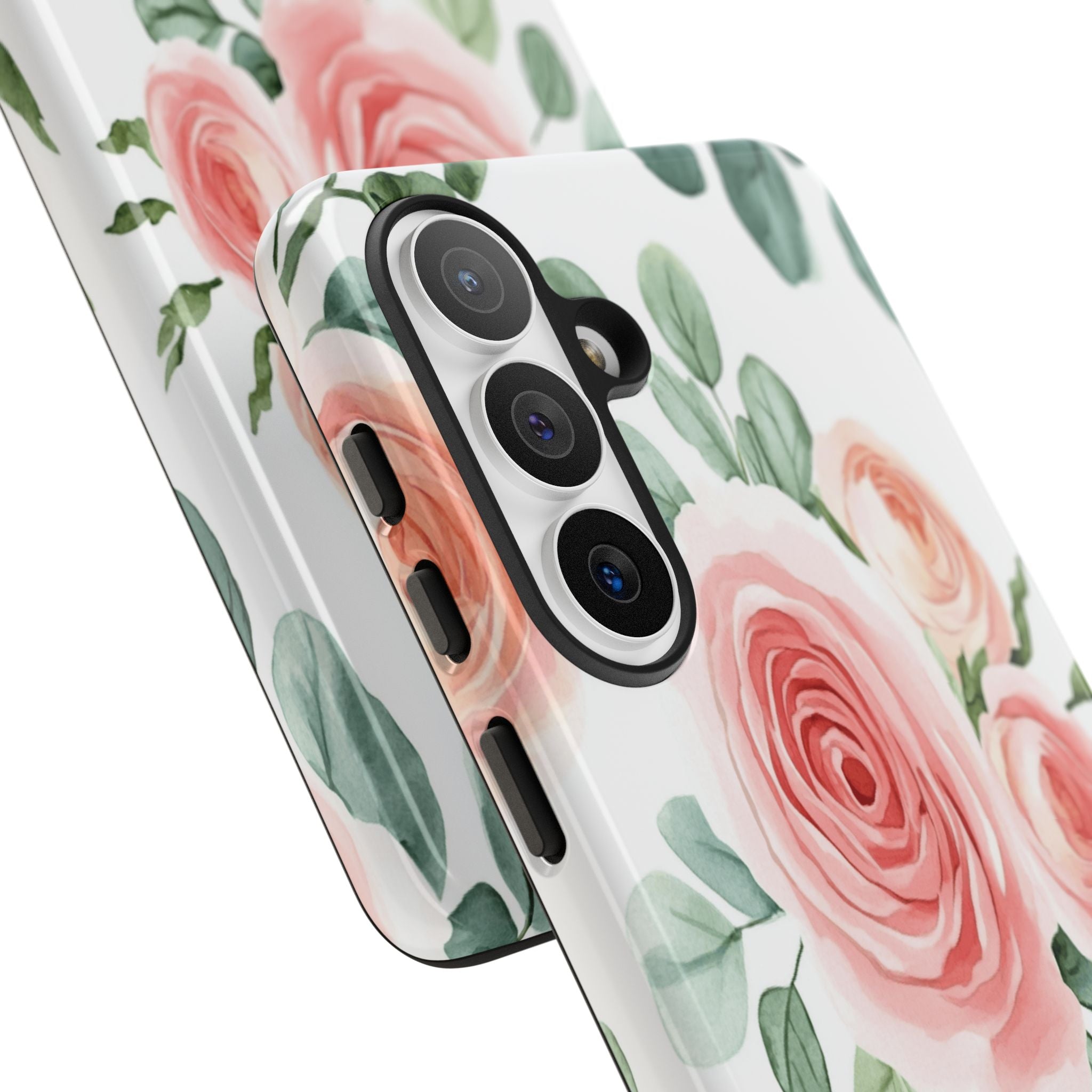 Delicate Watercolor Rose Case