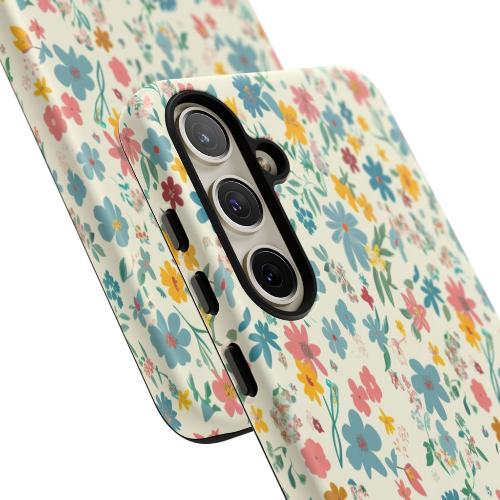 Pastel Yellow Green and Blue Case