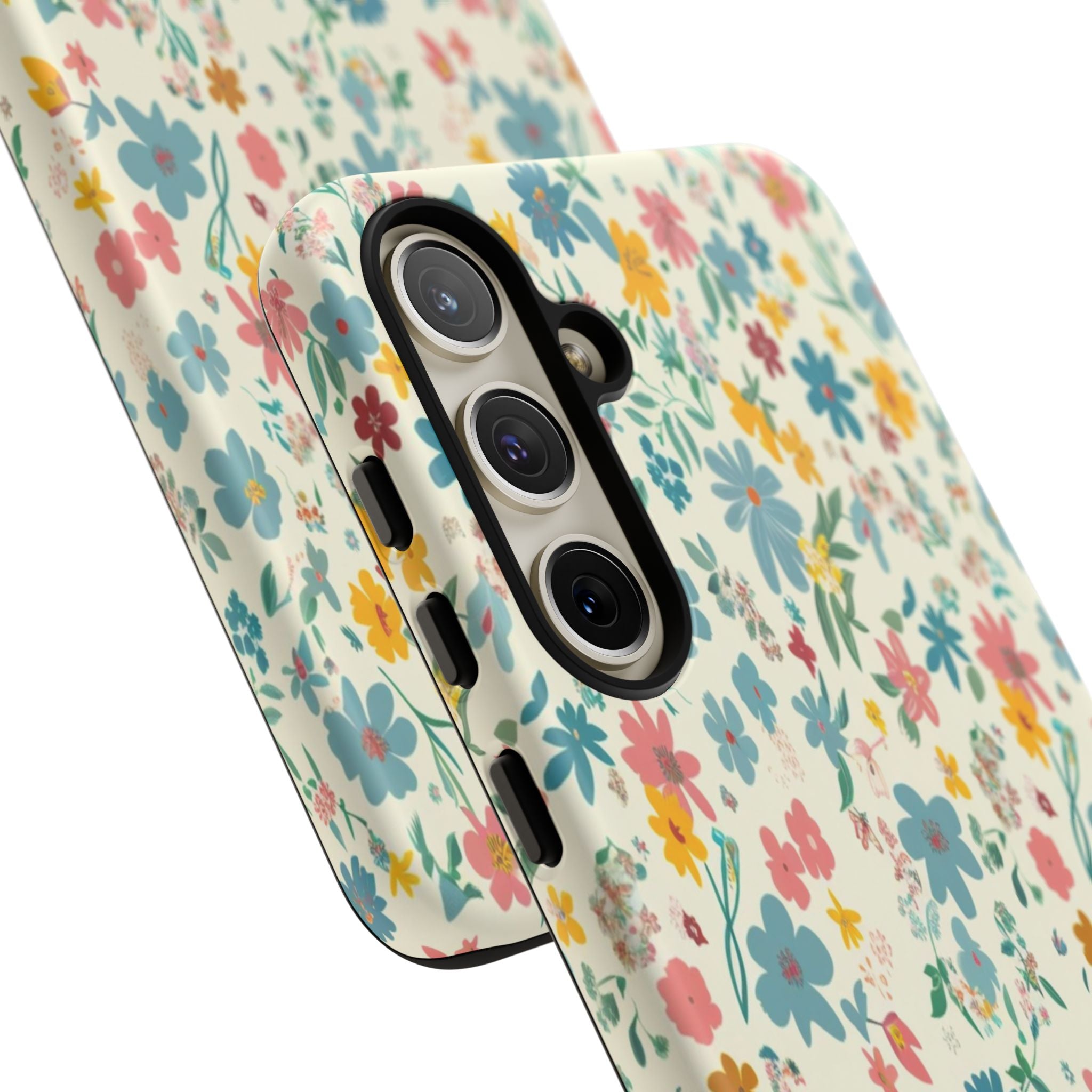 Pastel Yellow Green and Blue Case