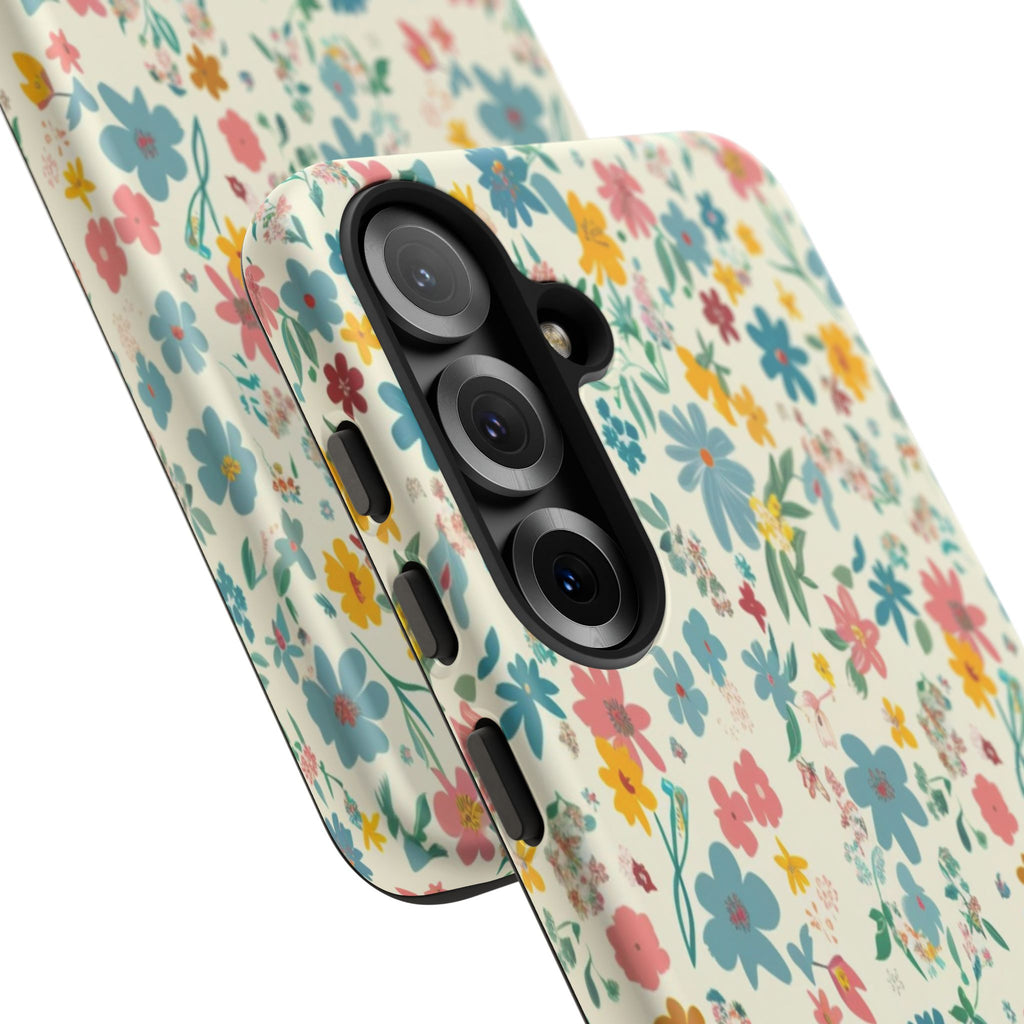 Pastel Yellow Green and Blue Case