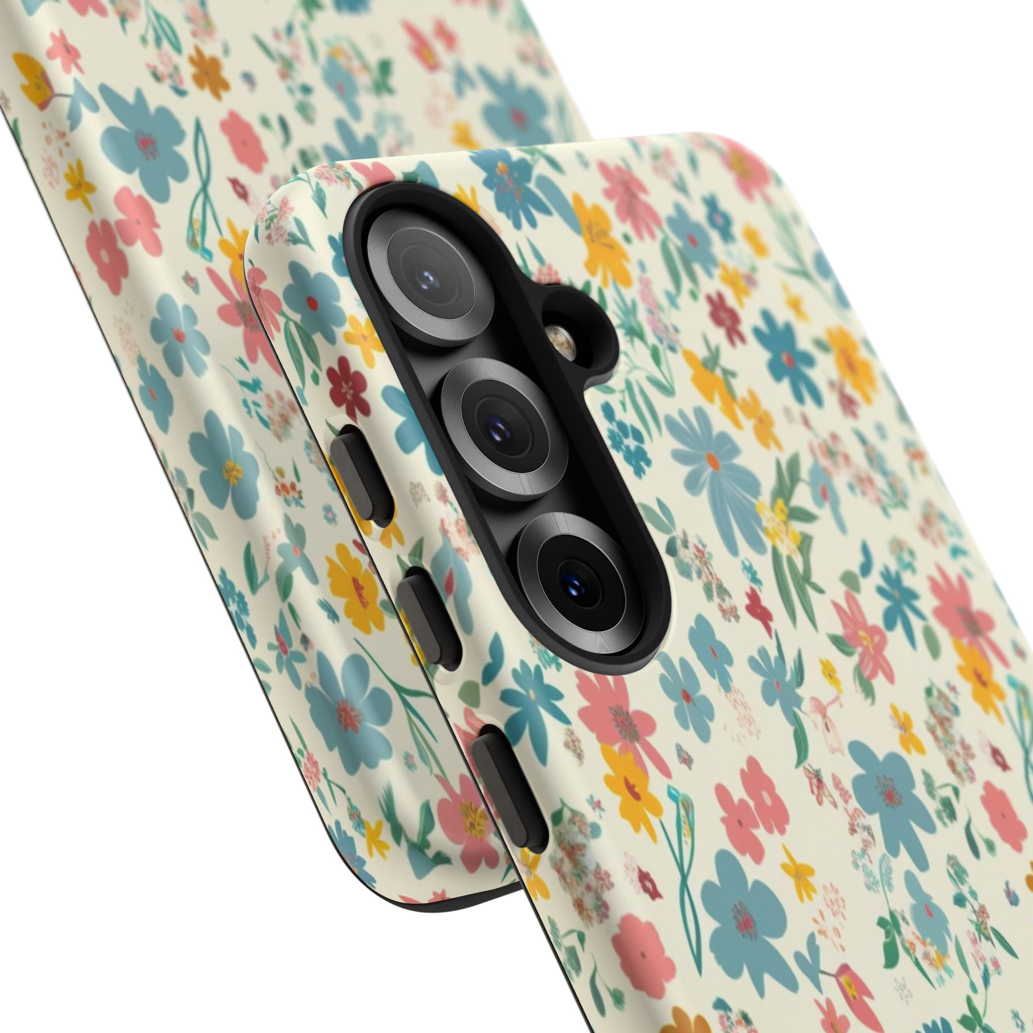 Pastel Yellow Green and Blue Case