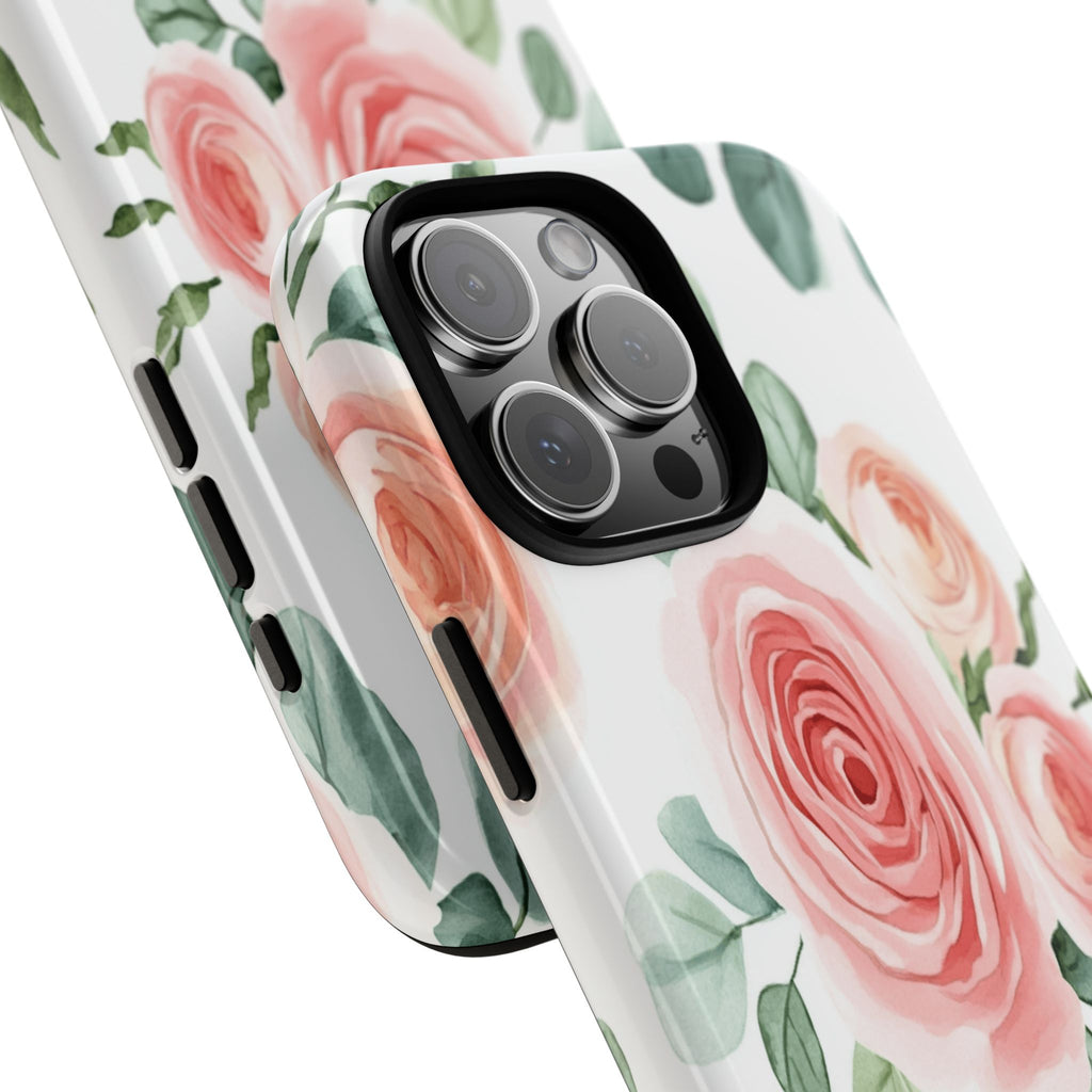 Delicate Watercolor Rose Case