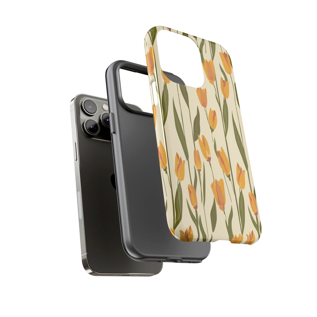 Yellow and Orange Tulips Case