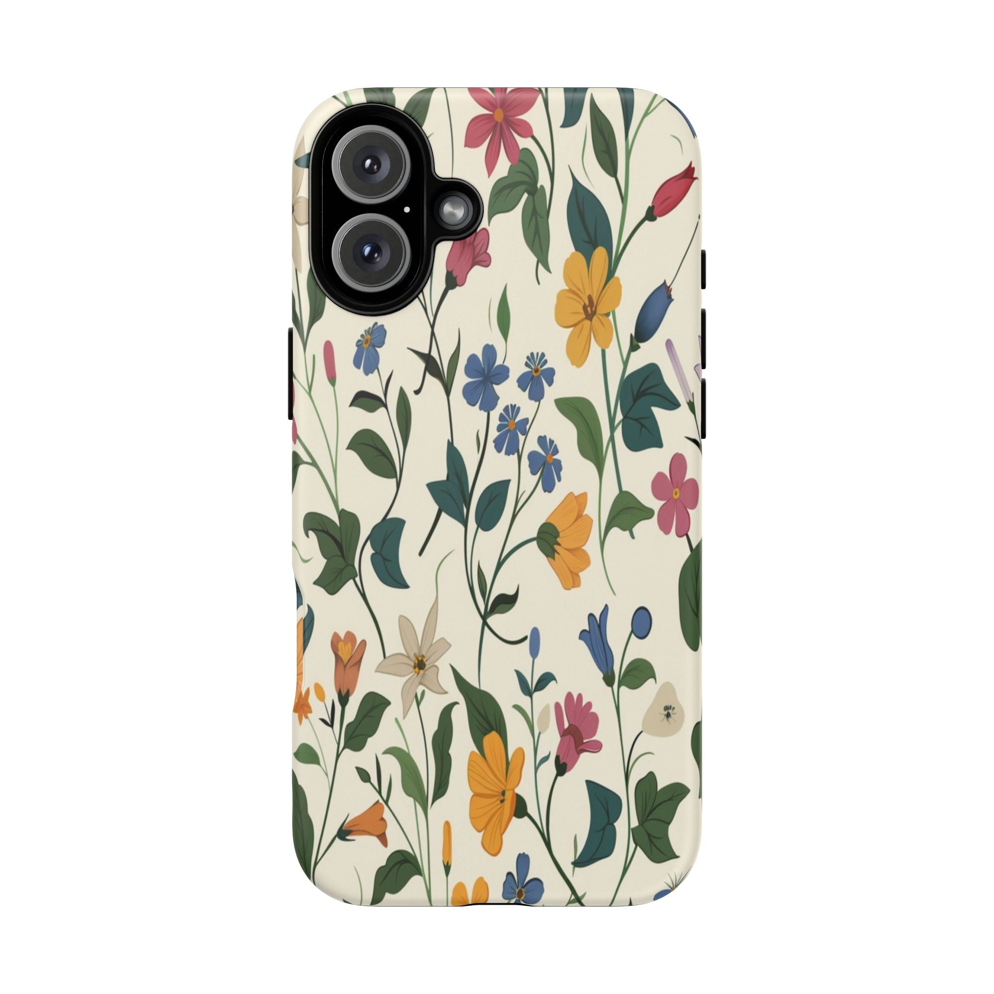 Vibrant Botanical Floral Pattern