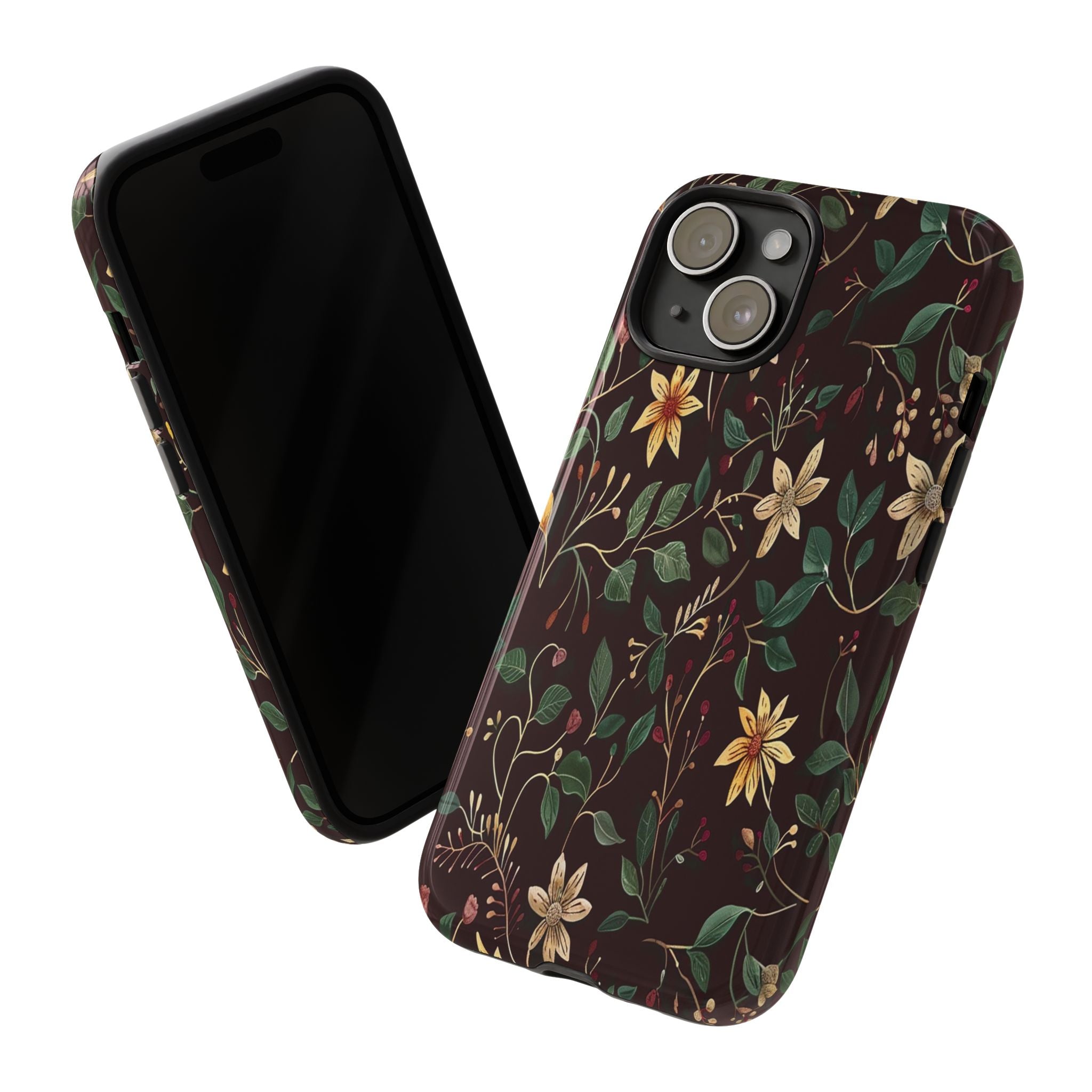 Dark Vintage Floral Case
