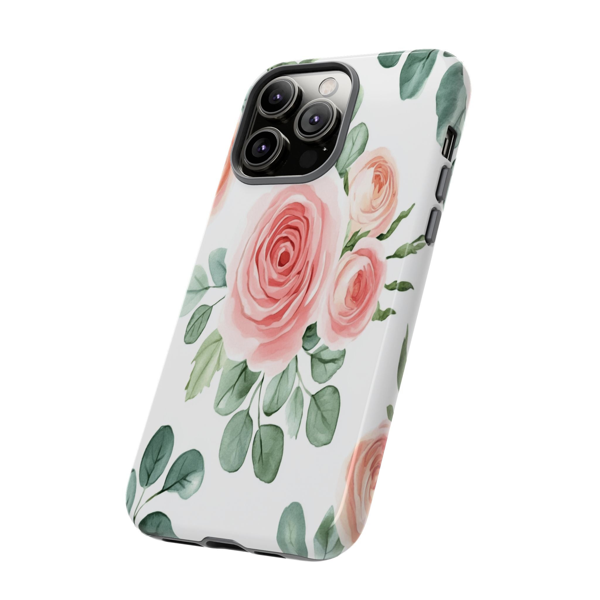 Delicate Watercolor Rose Case
