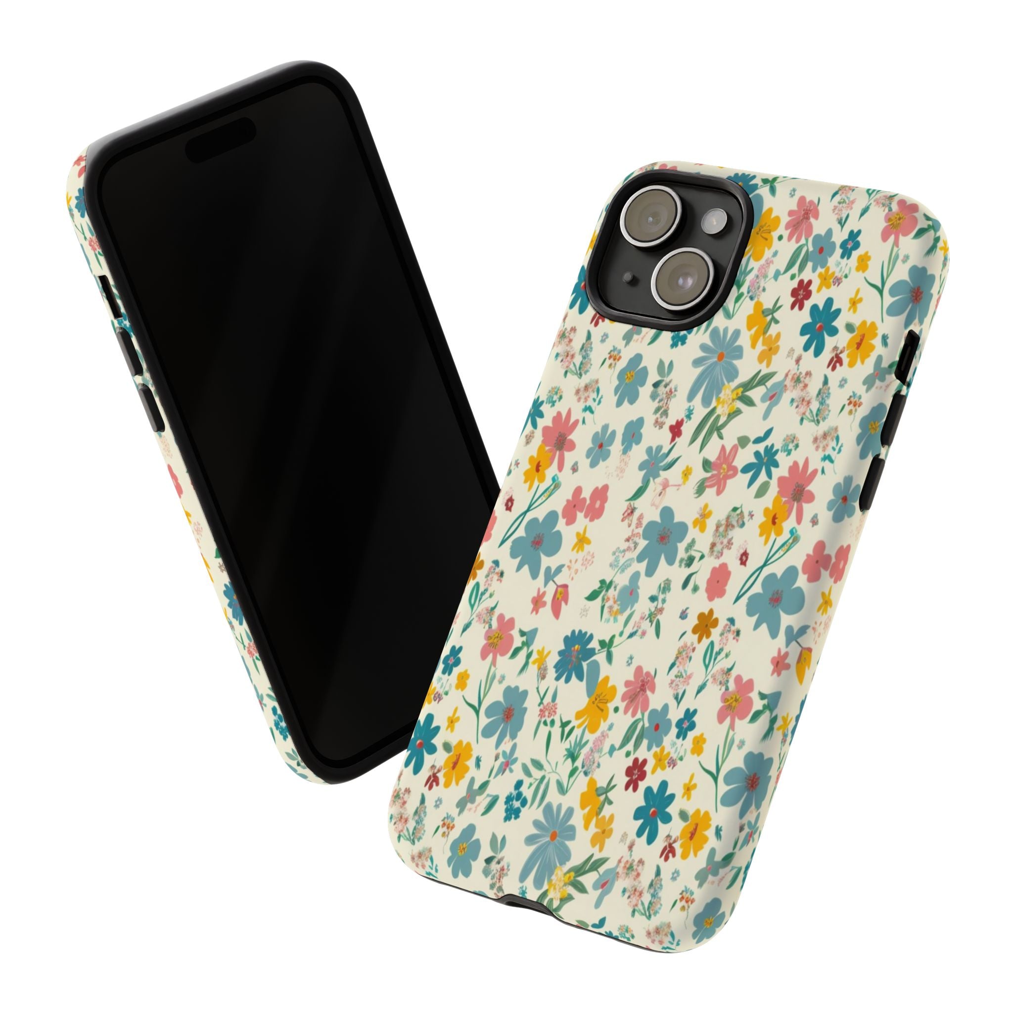 Pastel Yellow Green and Blue Case