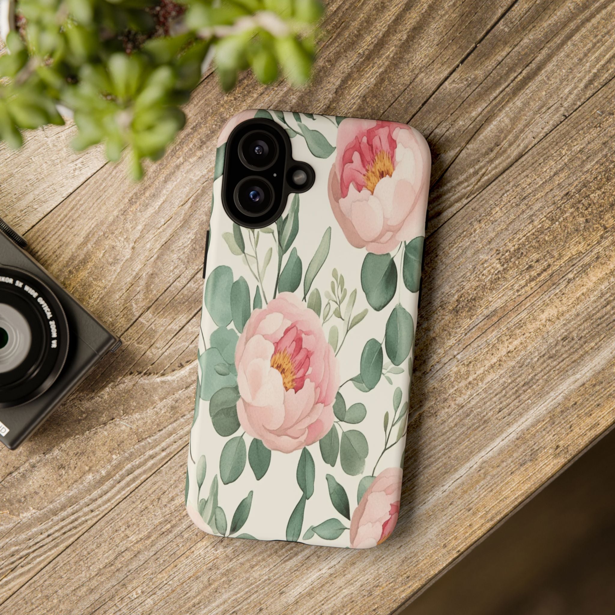 Soft Pink Peonies Case