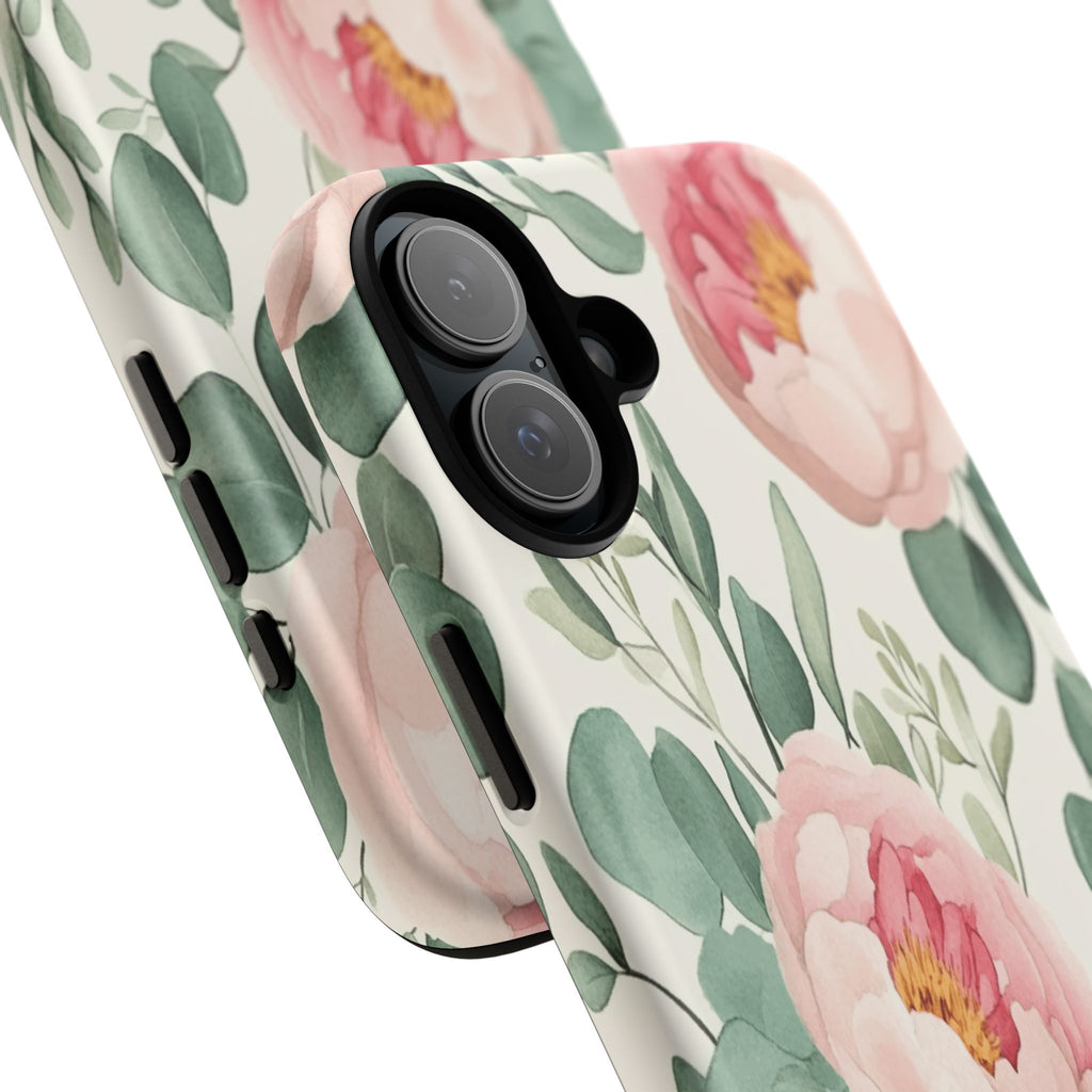 Soft Pink Peonies Case