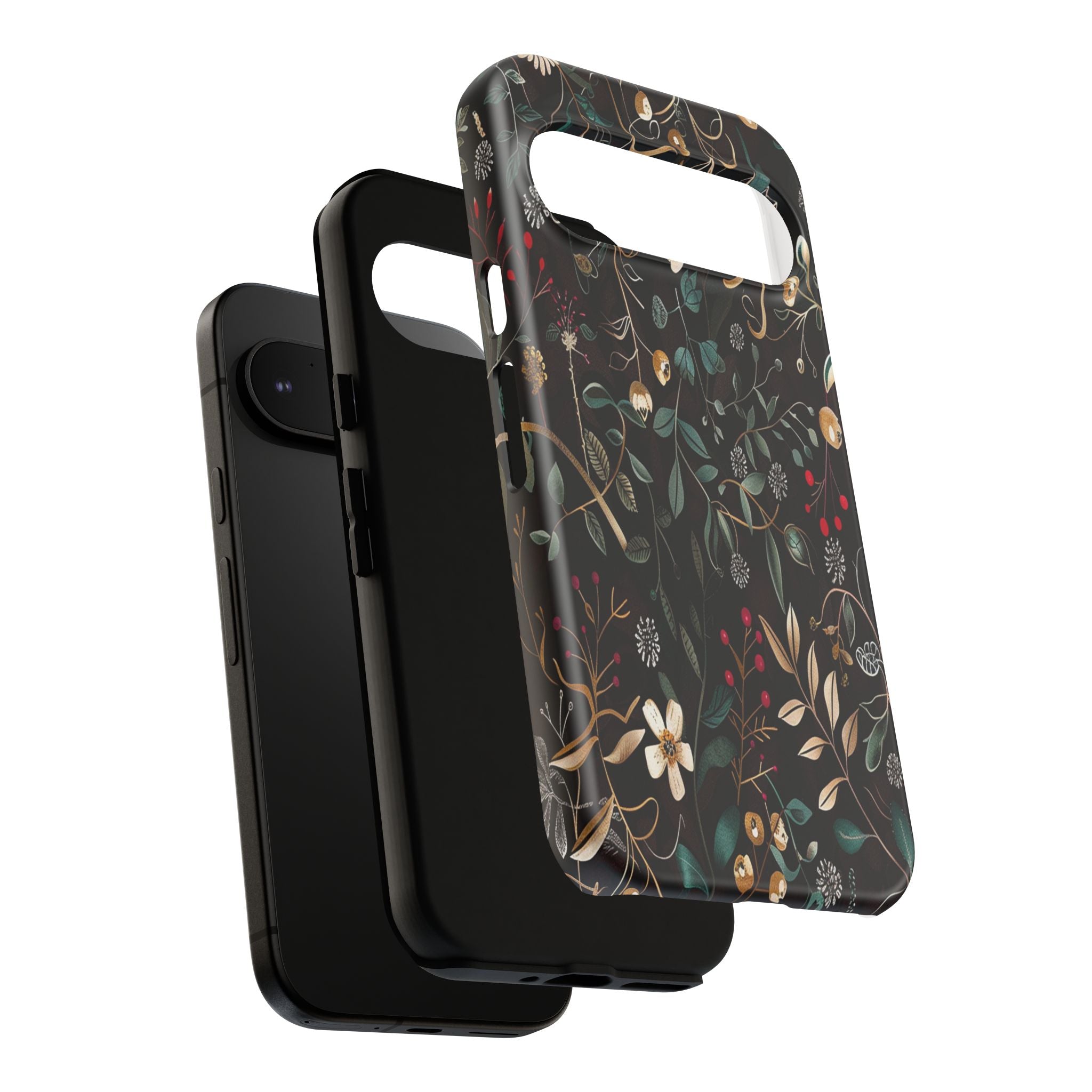 Dark Leafy Case