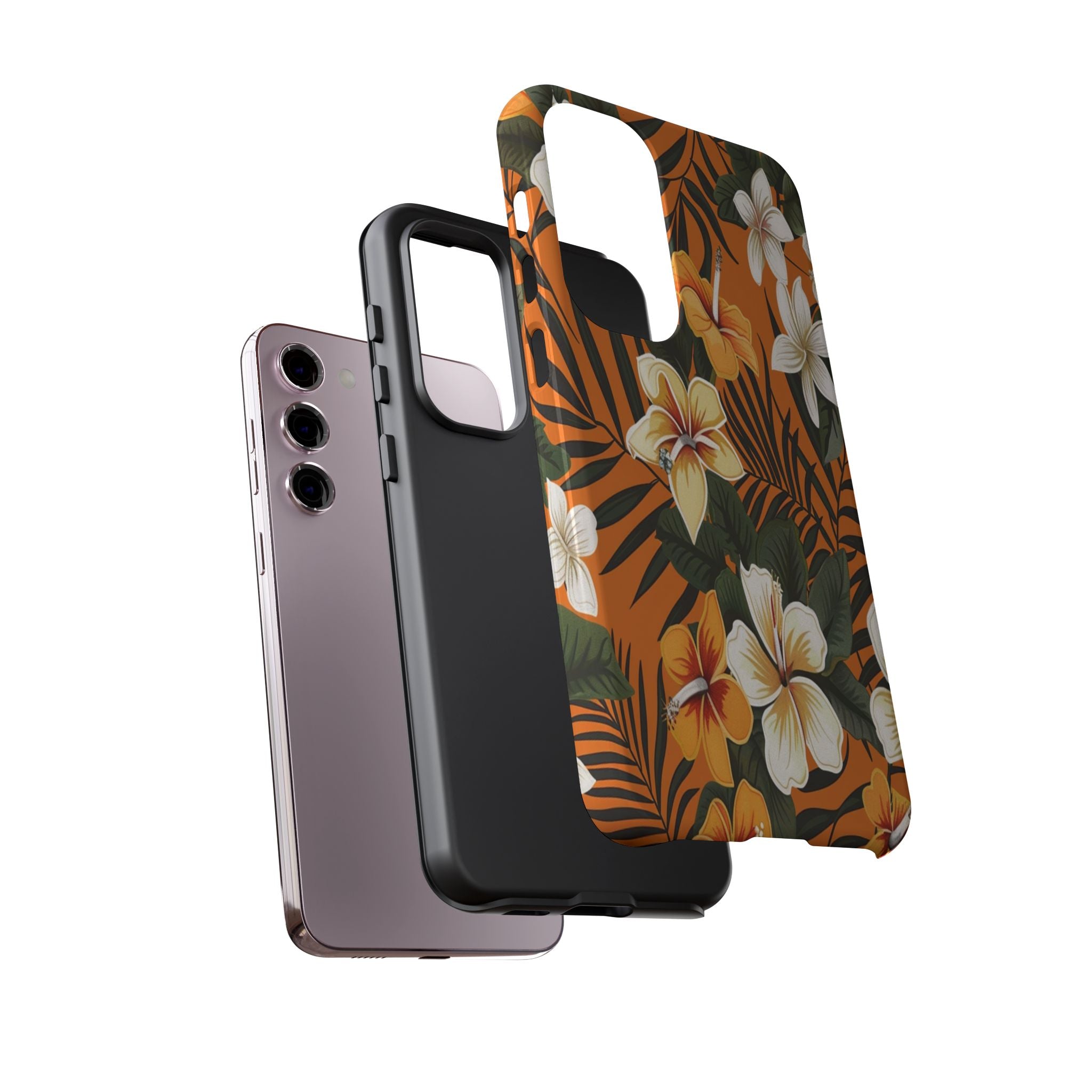 Vibrant Orange Tropical Case