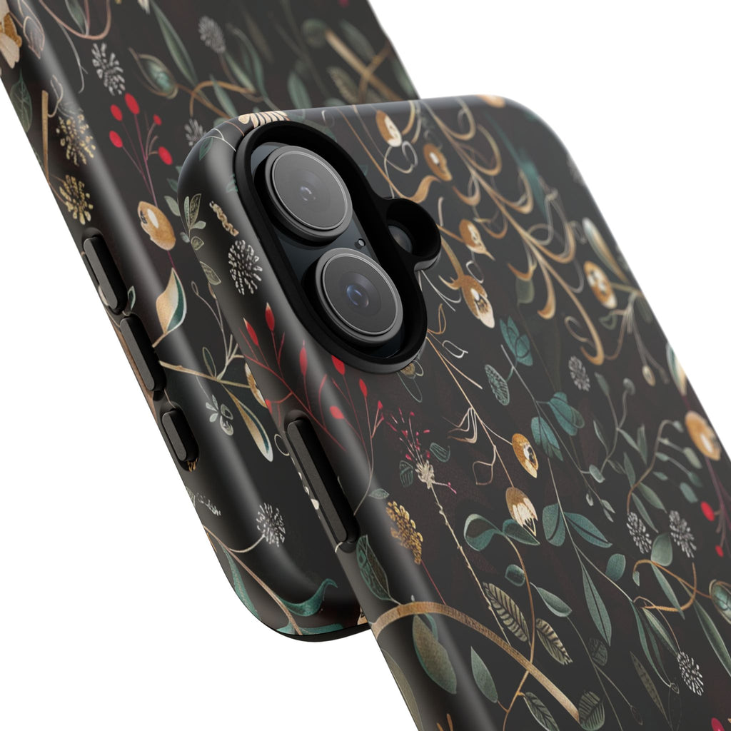 Dark Leafy Case