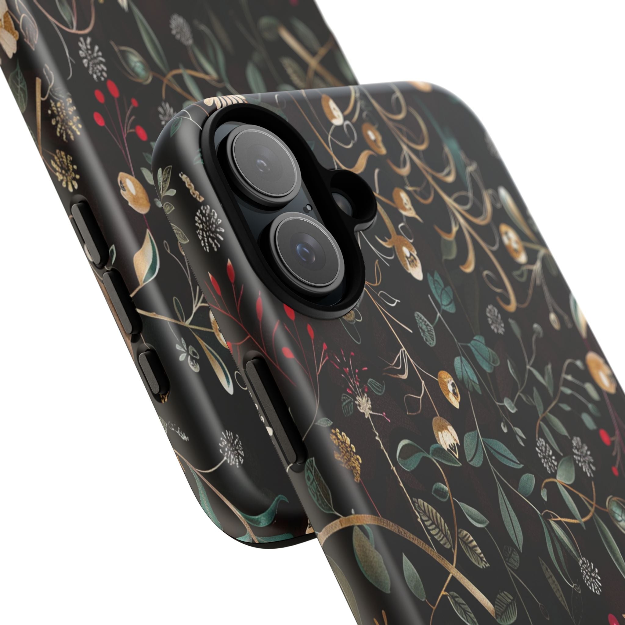 Dark Leafy Case