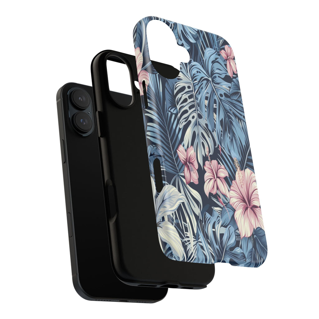 Tropical Hibiscus and Monstera Case
