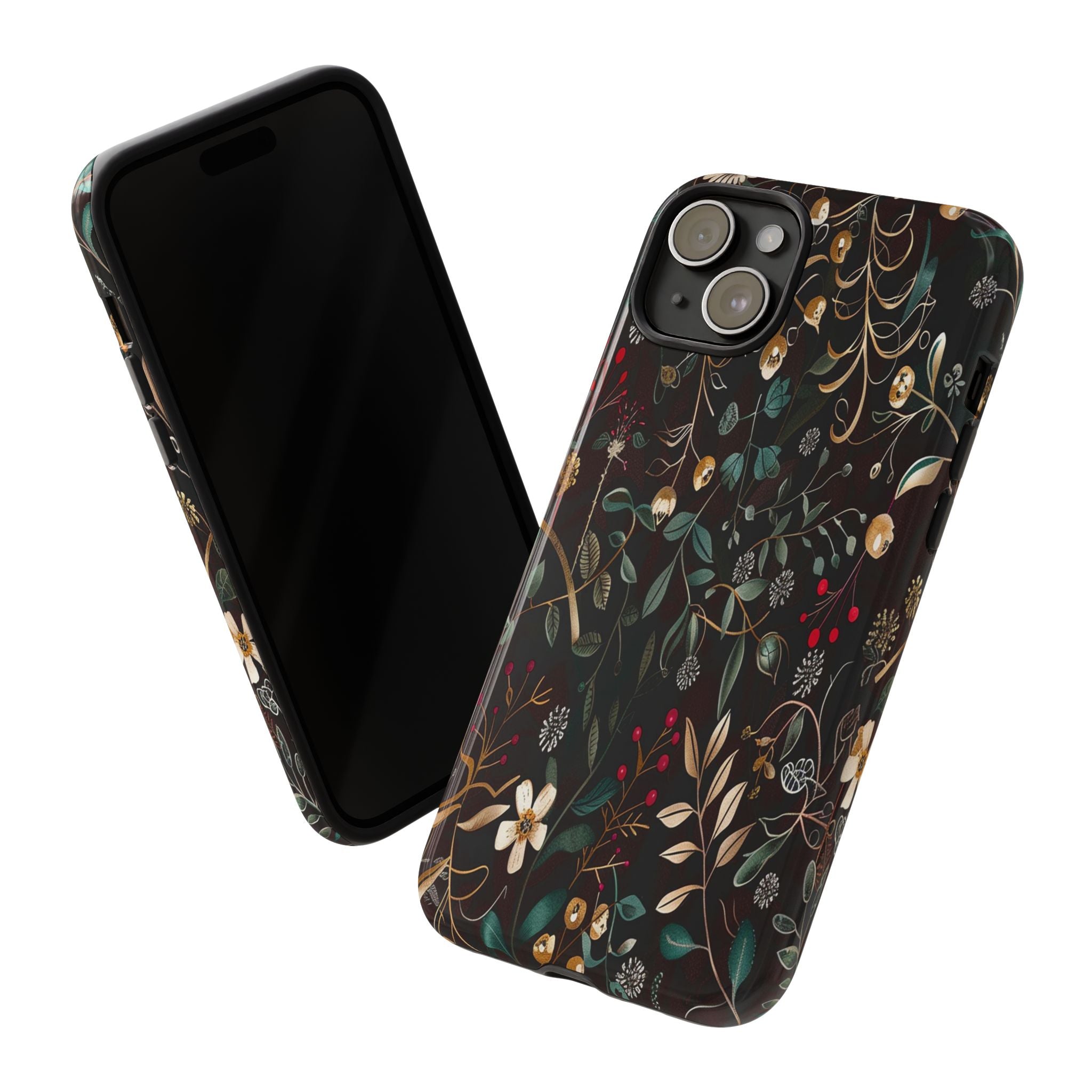 Dark Leafy Case