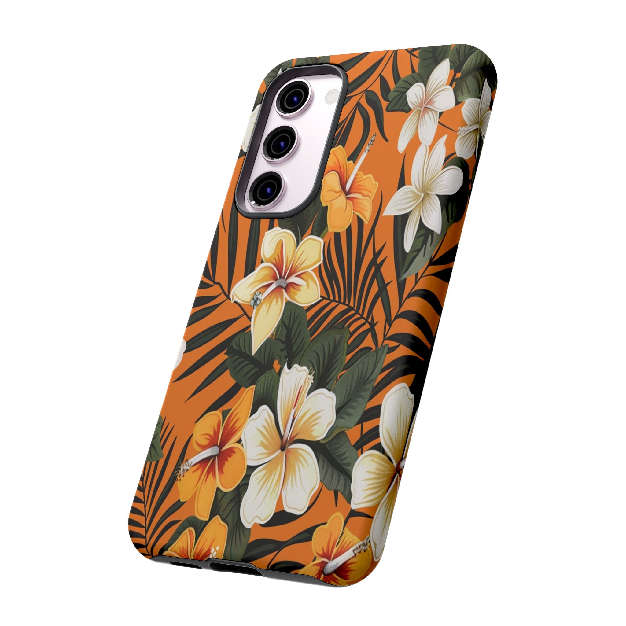 Vibrant Orange Tropical Case