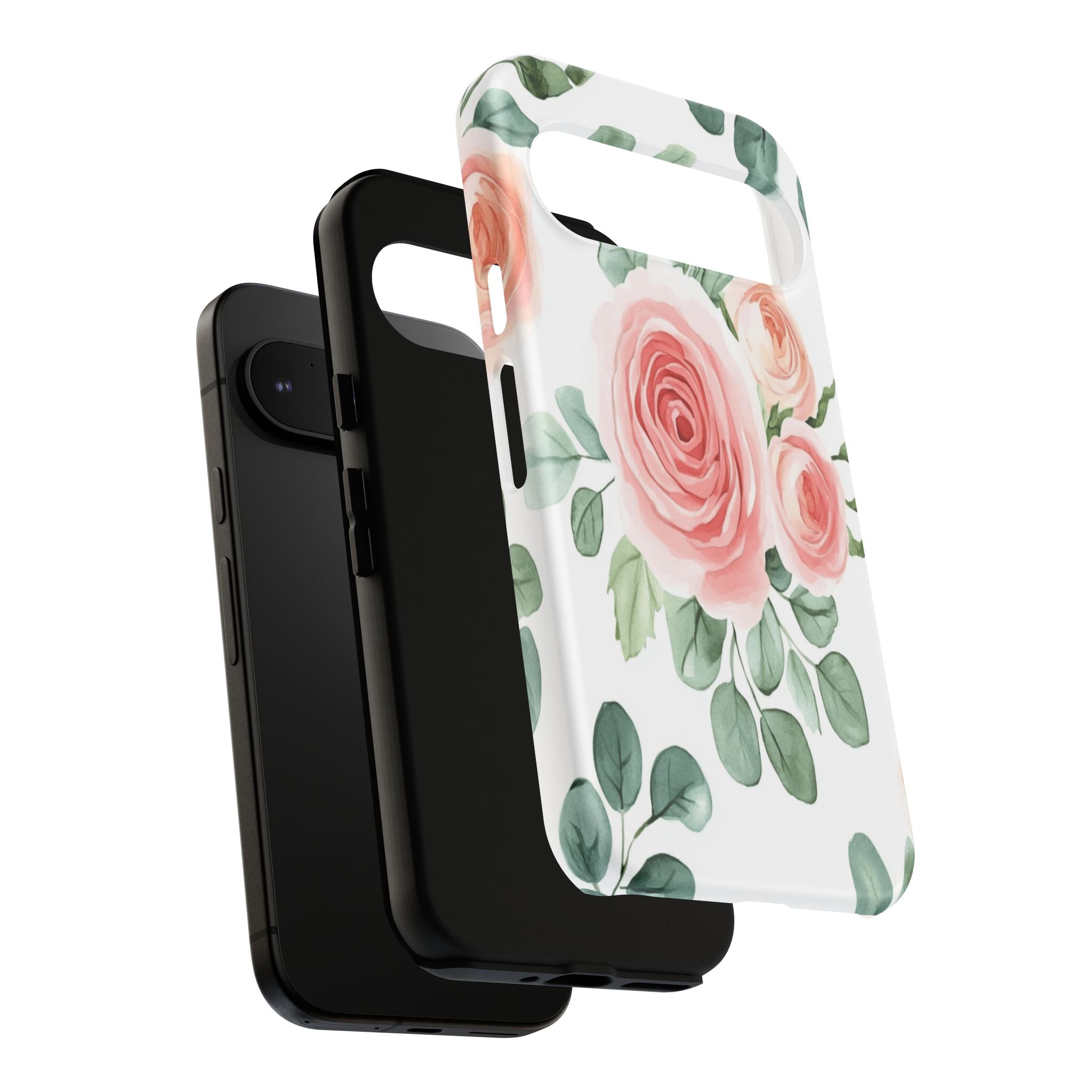 Delicate Watercolor Rose Case
