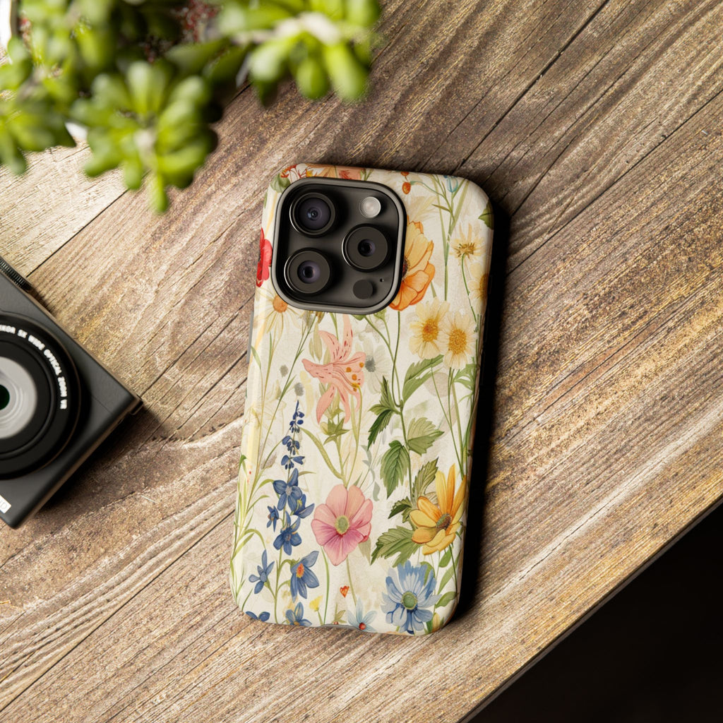 Vintage Wildflower Garden Case