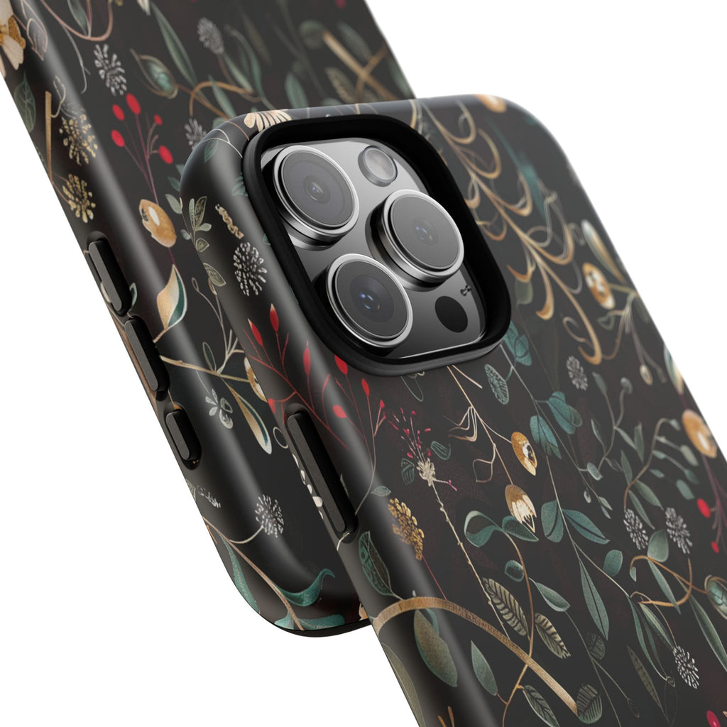 Dark Leafy Case