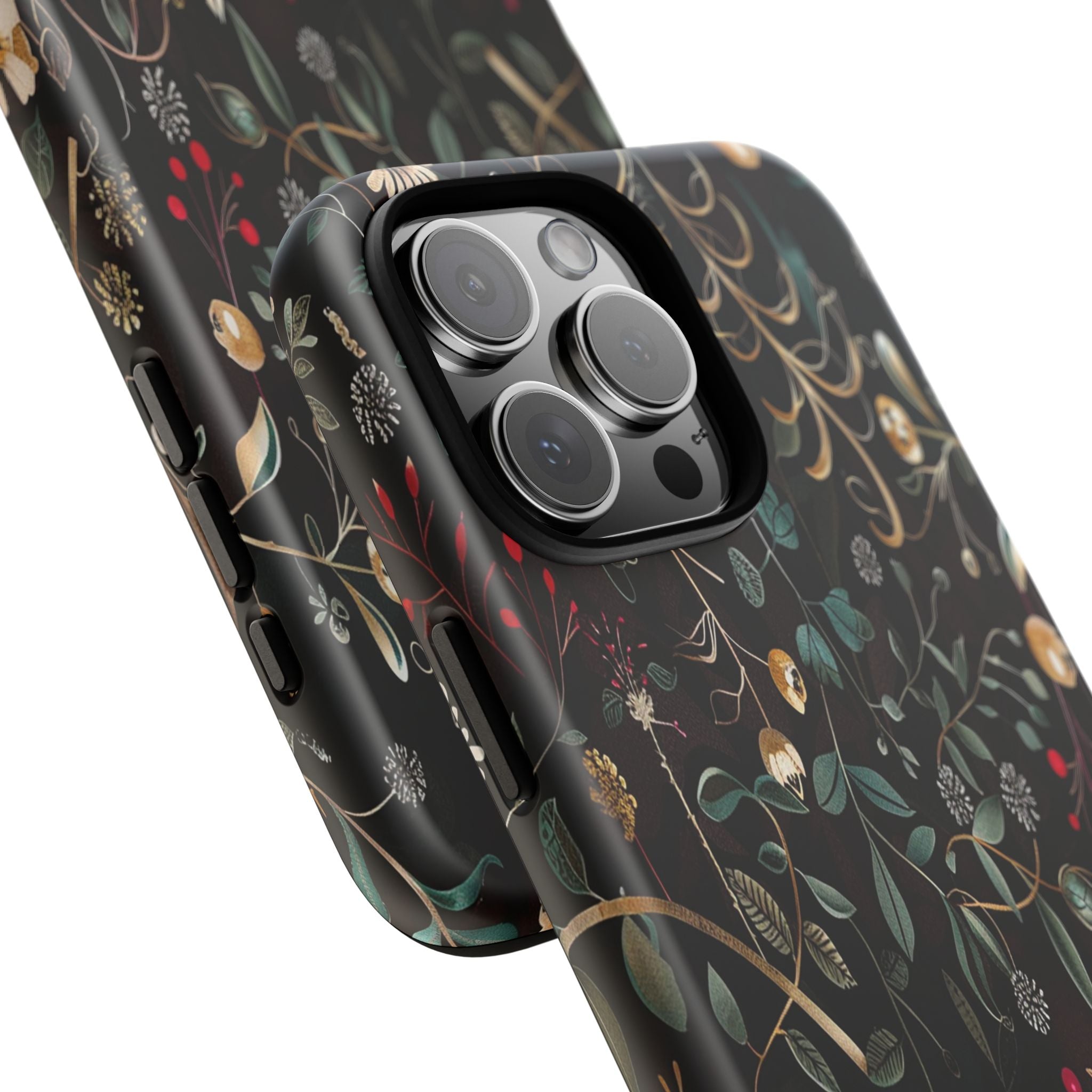 Dark Leafy Case
