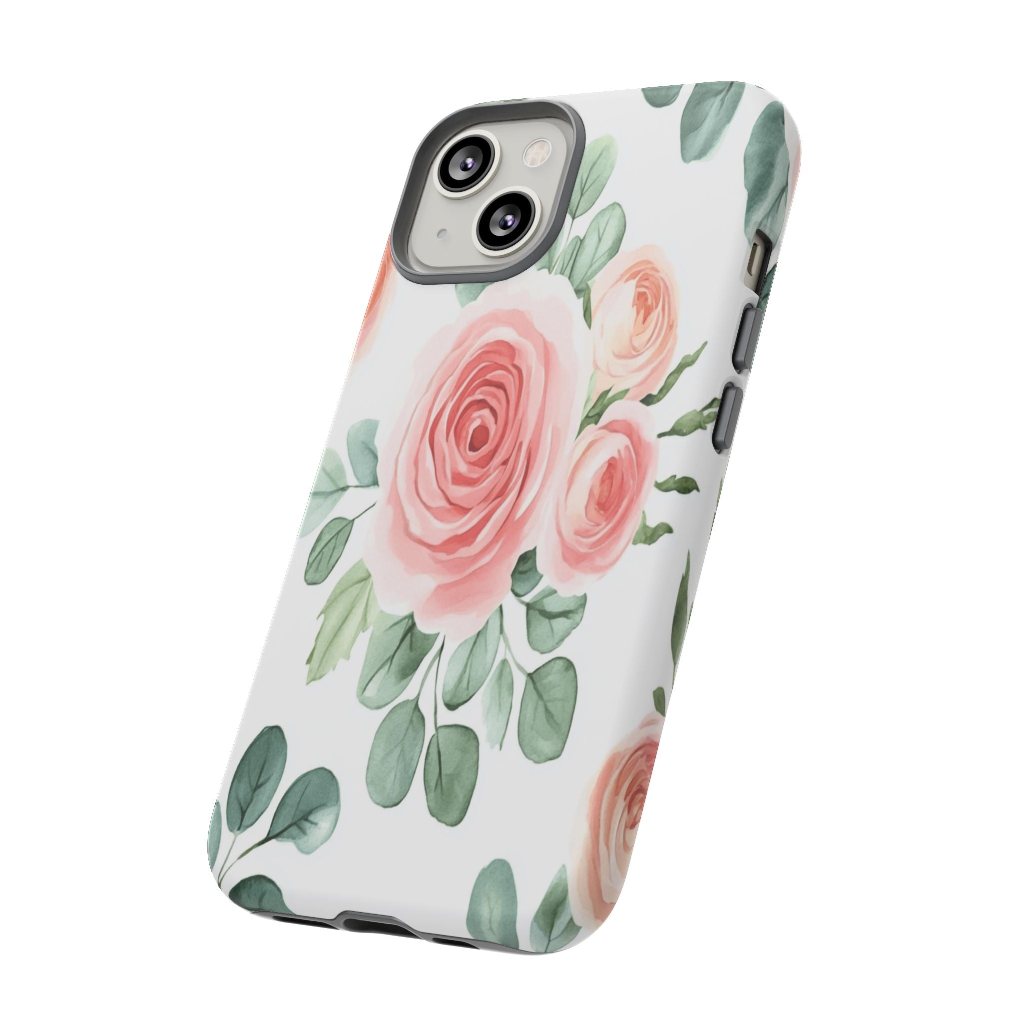Delicate Watercolor Rose Case