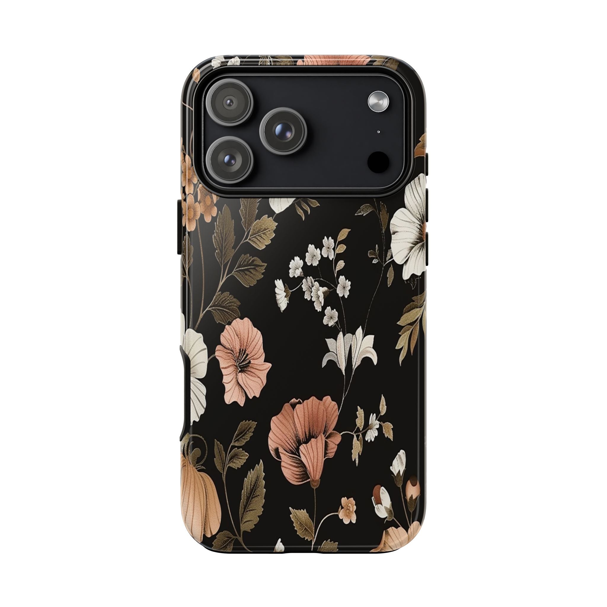 Peachy Cosmos on Black