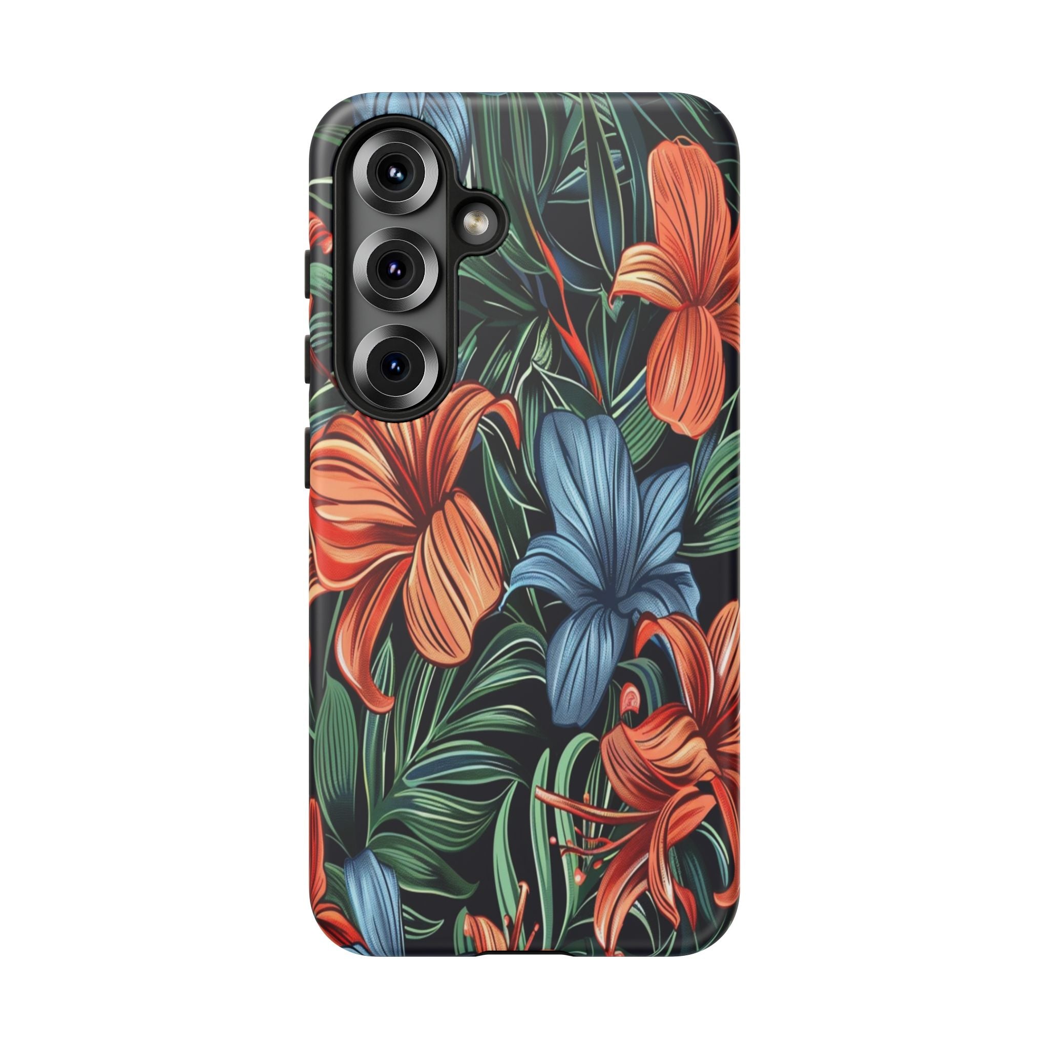 Tropical Red and Blue