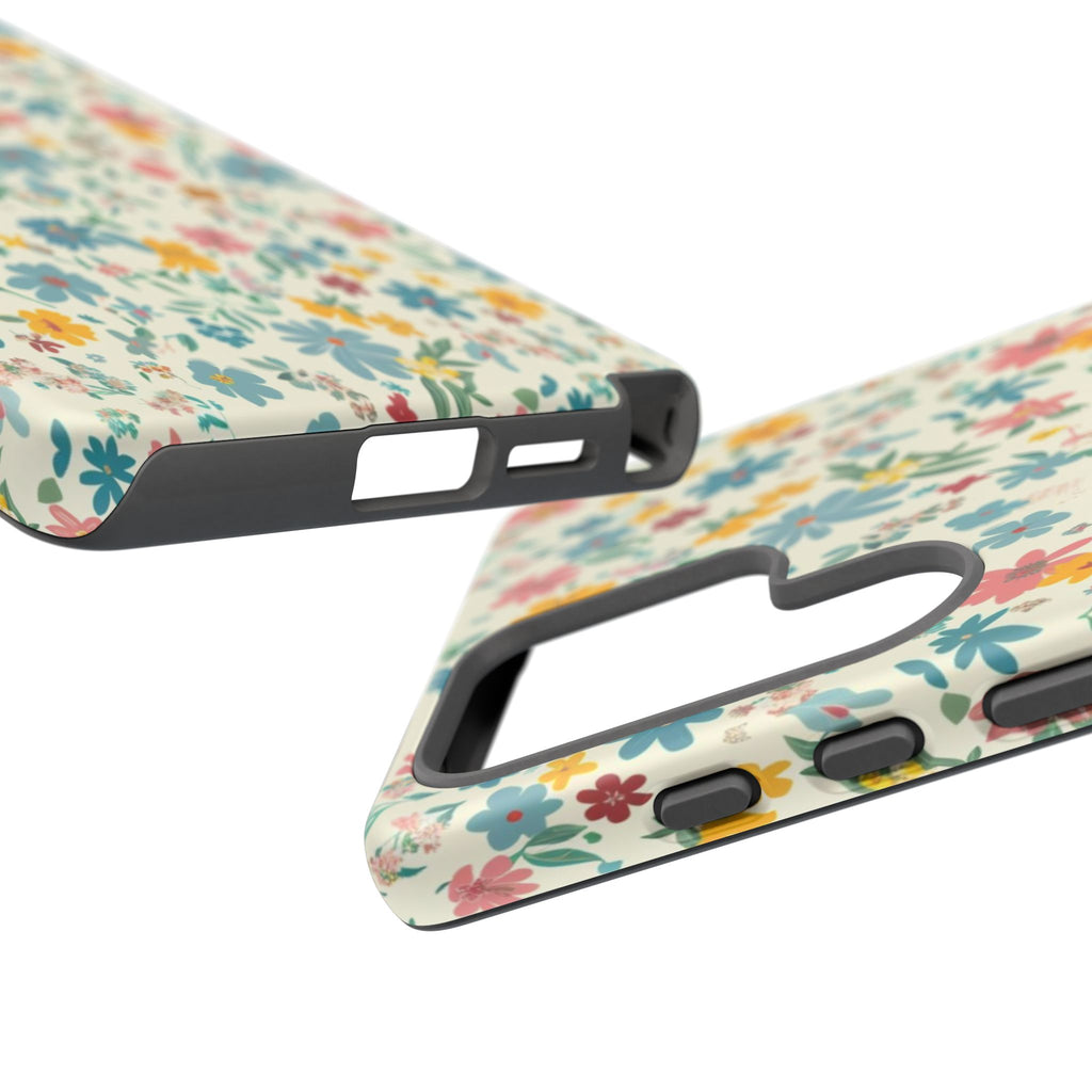Pastel Yellow Green and Blue Case