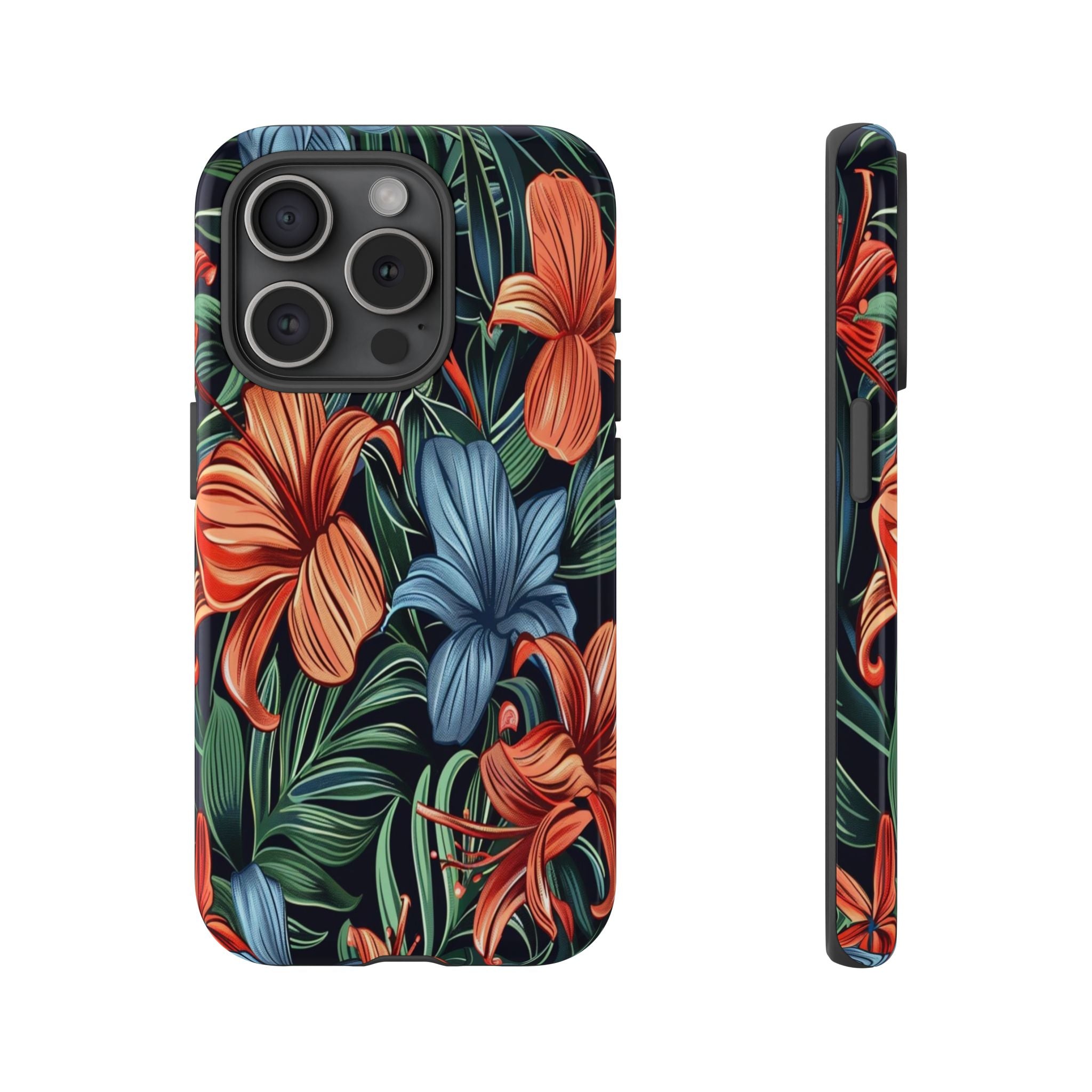 Tropical Red and Blue