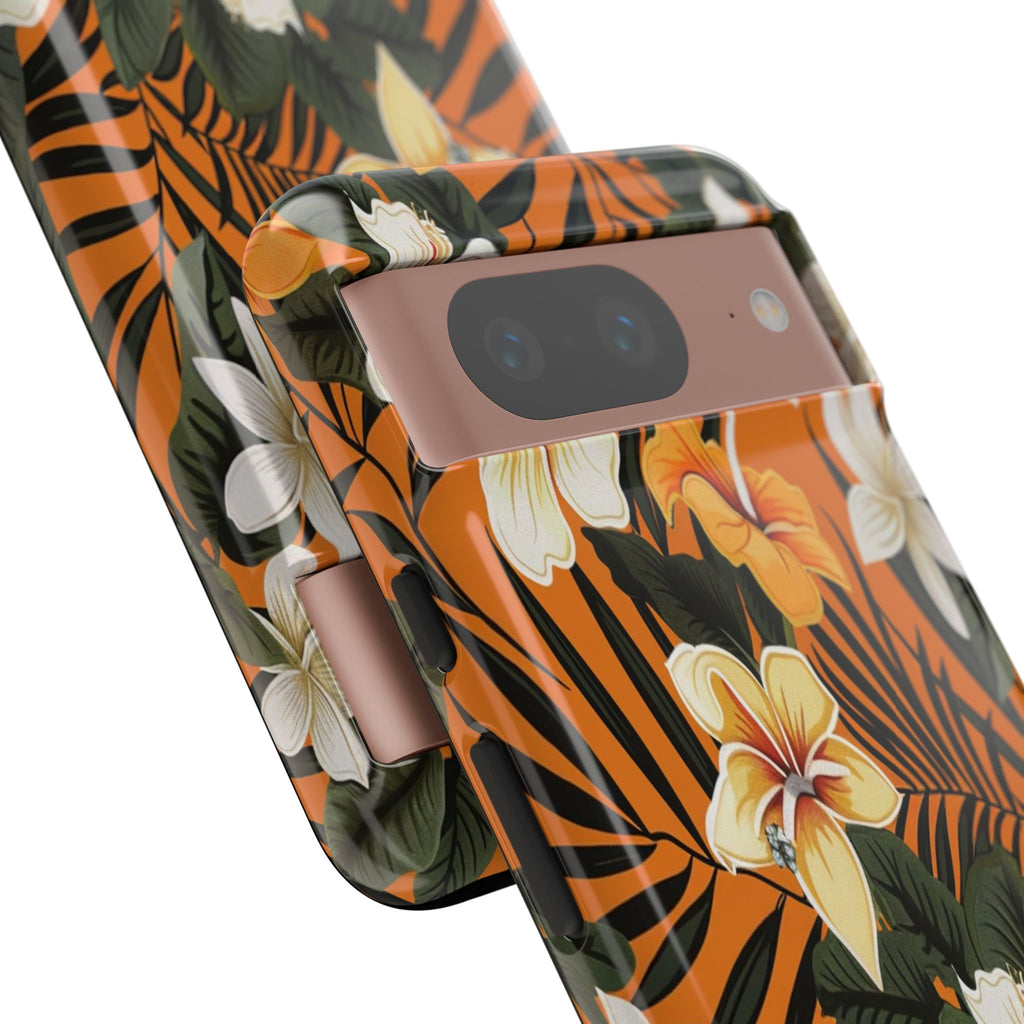 Vibrant Orange Tropical Case