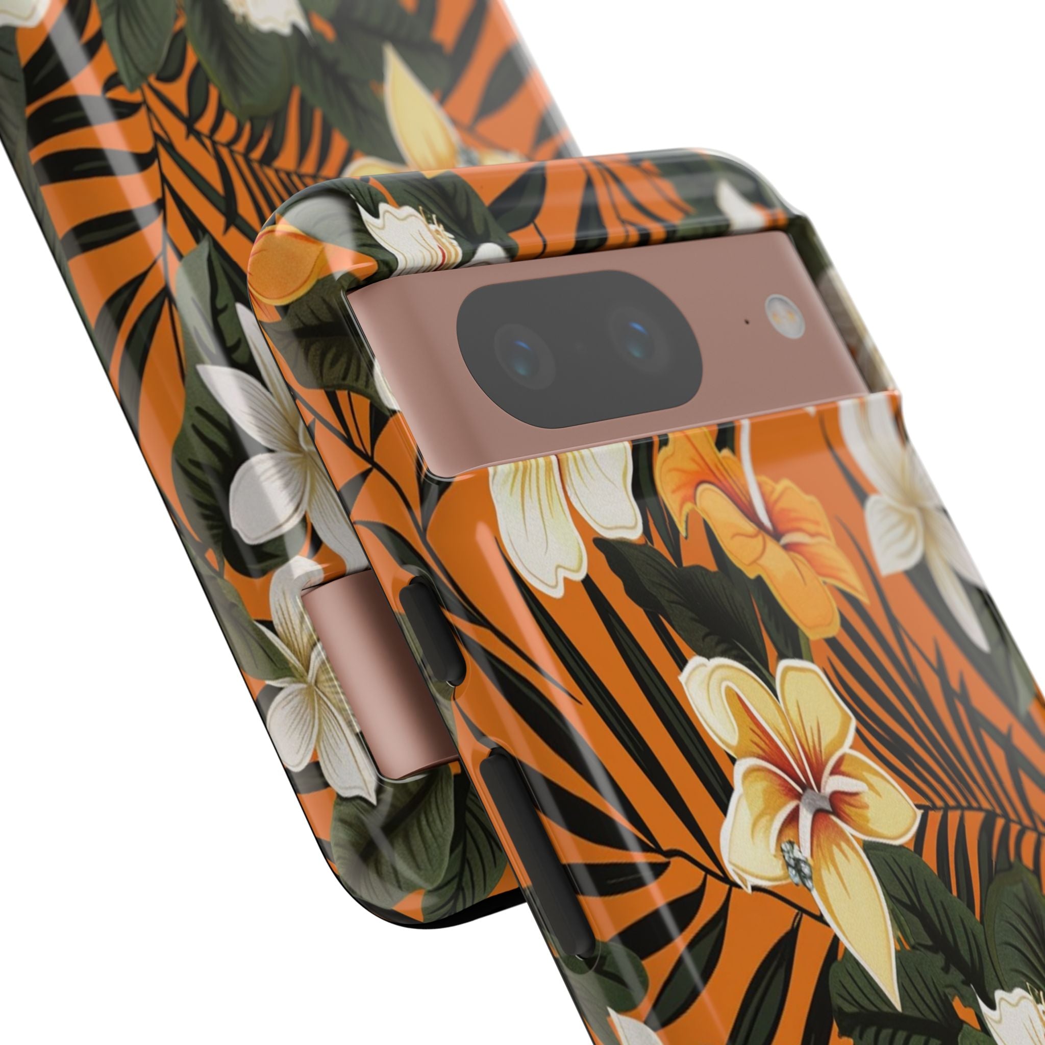 Vibrant Orange Tropical Case