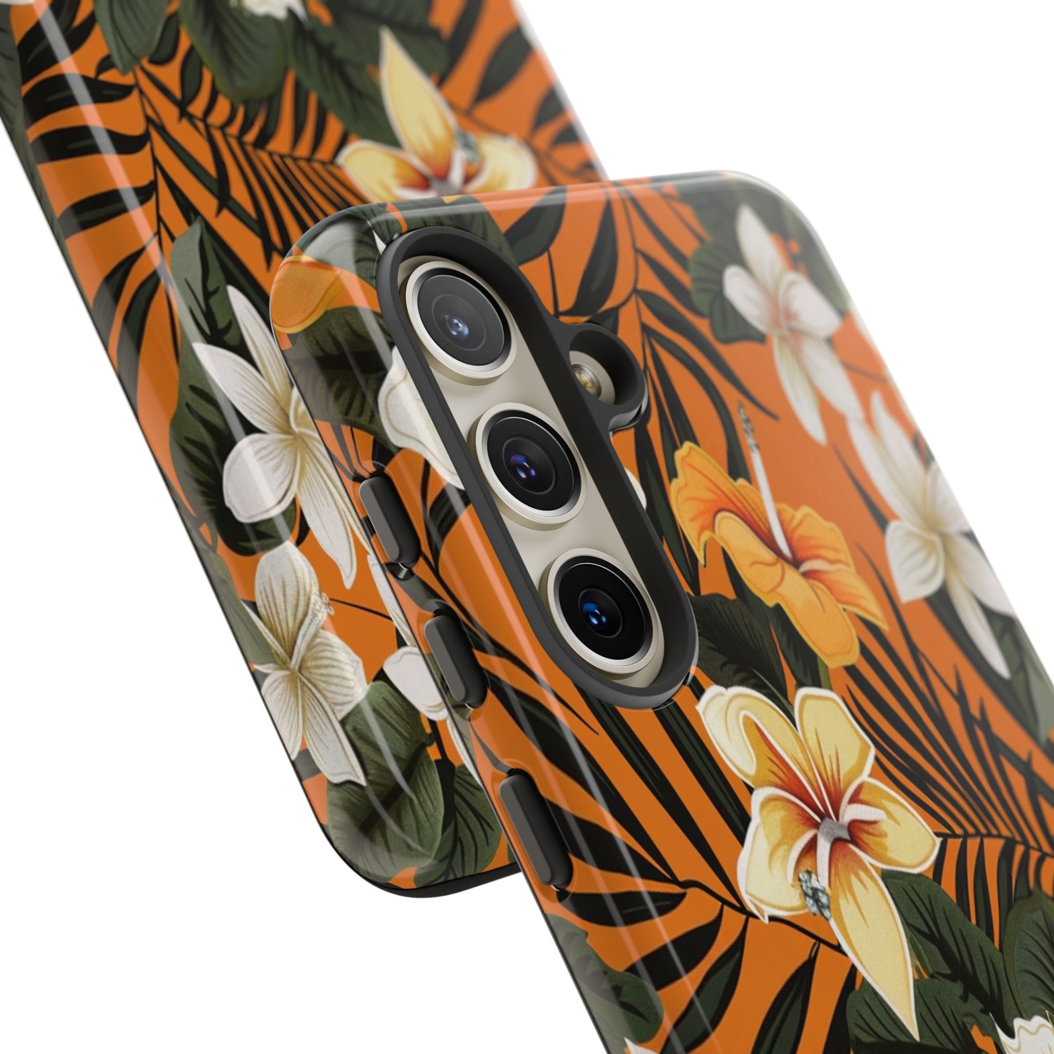 Vibrant Orange Tropical Case