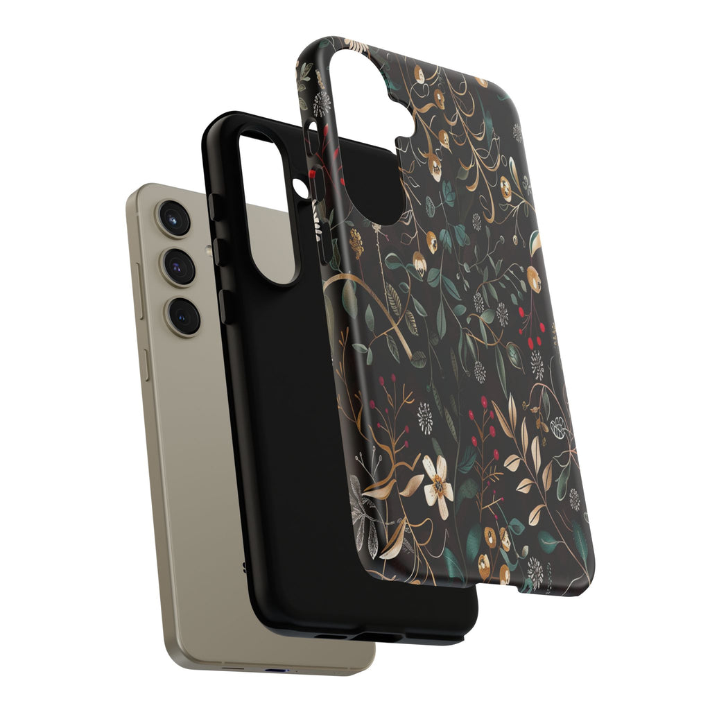 Dark Leafy Case
