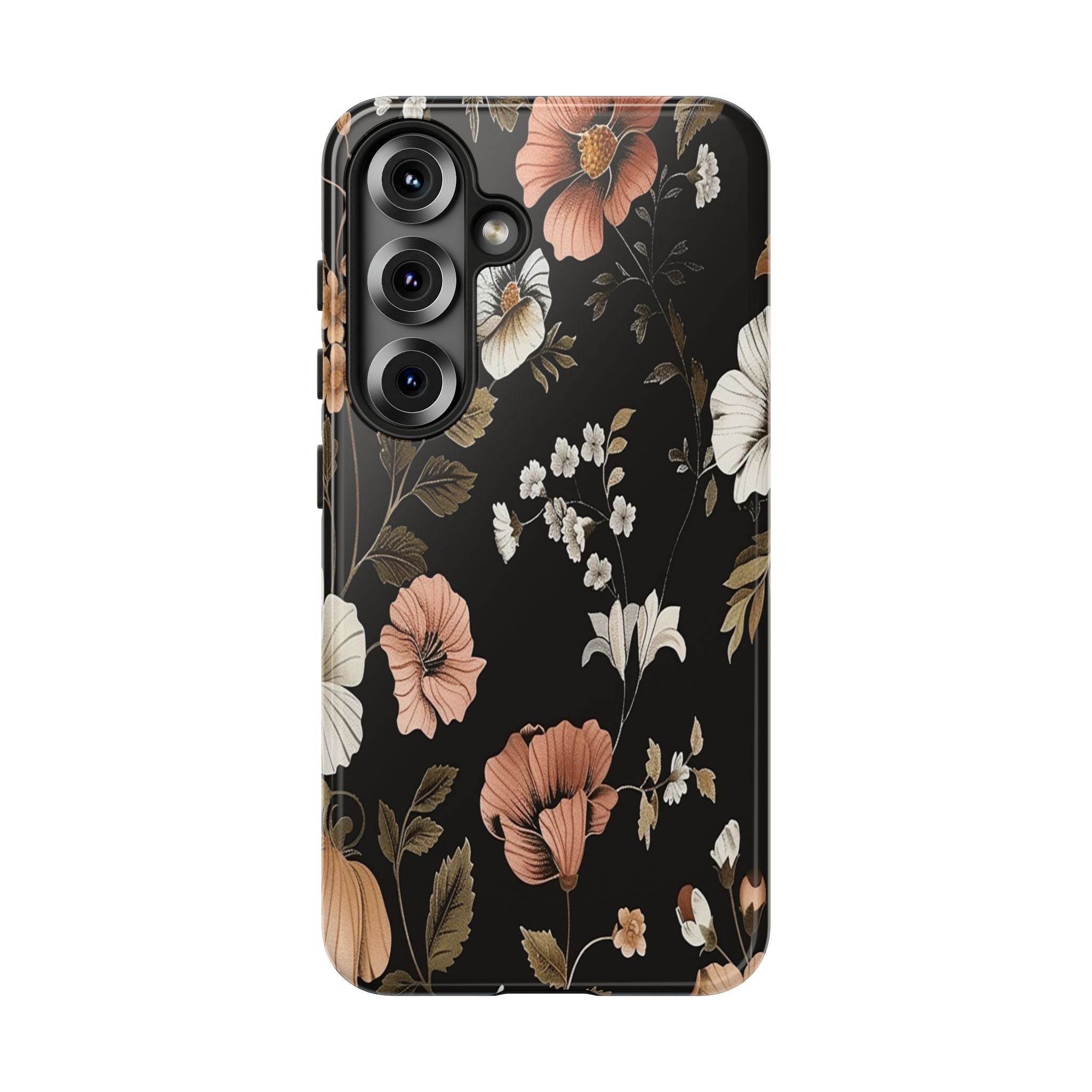 Peachy Cosmos on Black