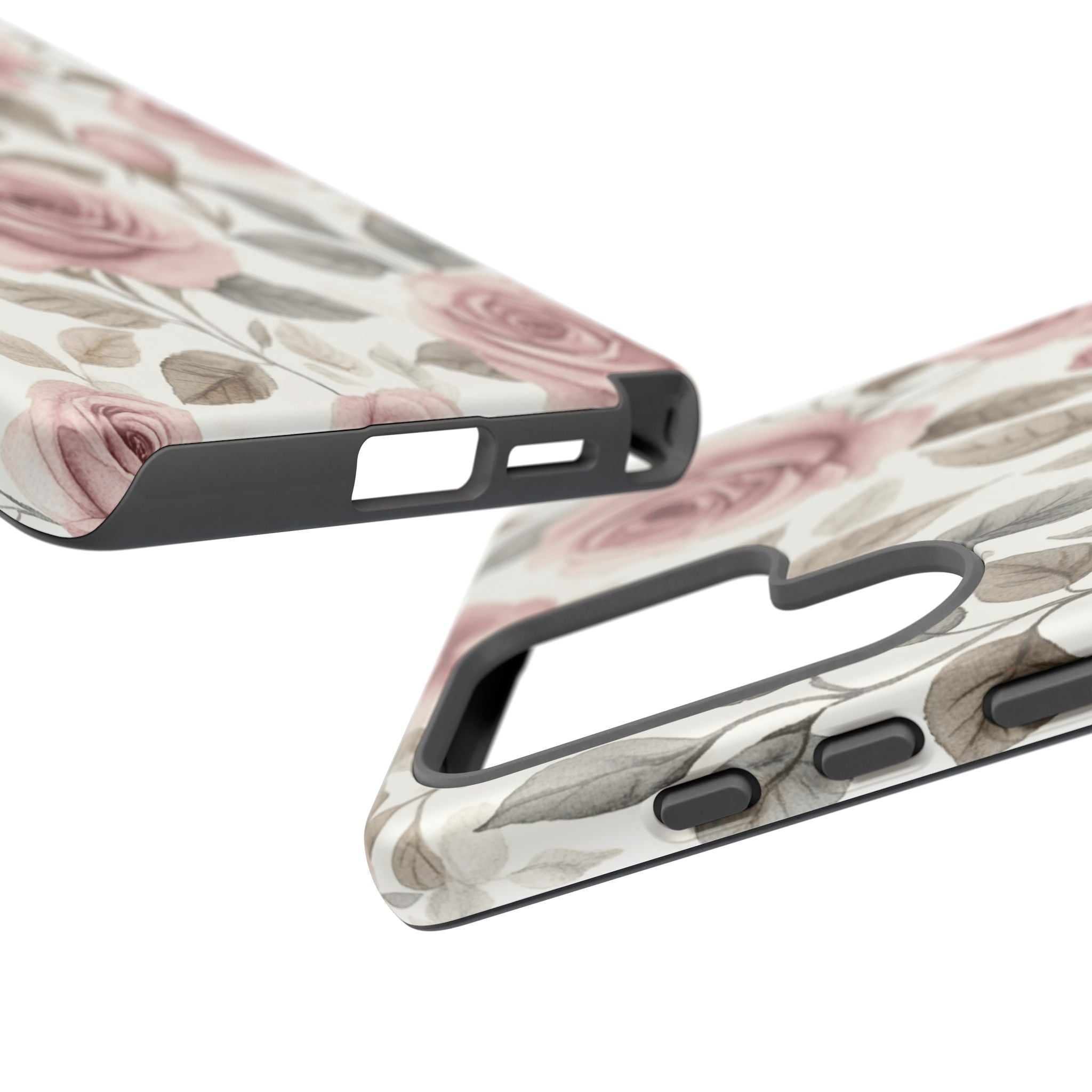 Elegant Watercolor Rose Case
