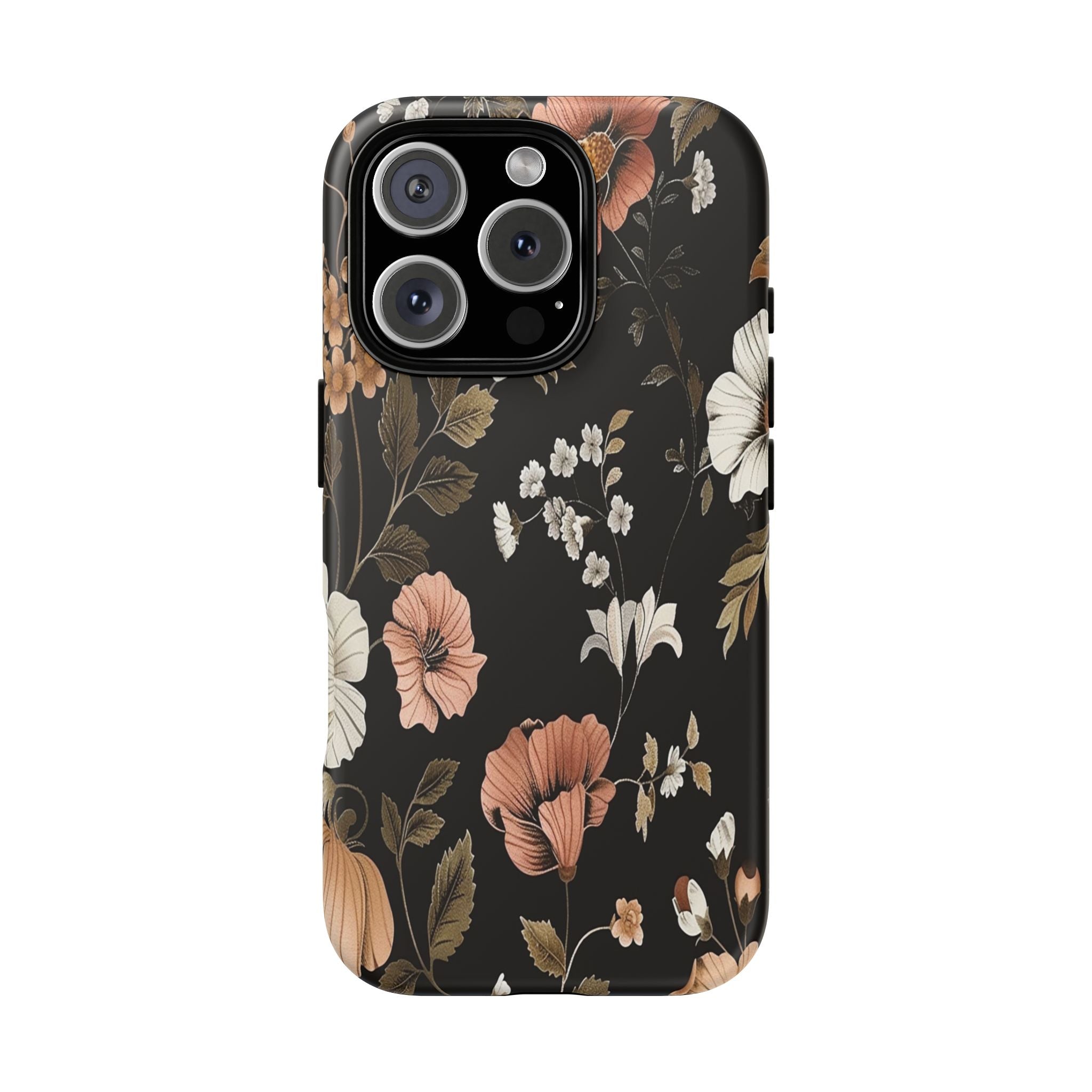 Peachy Cosmos on Black