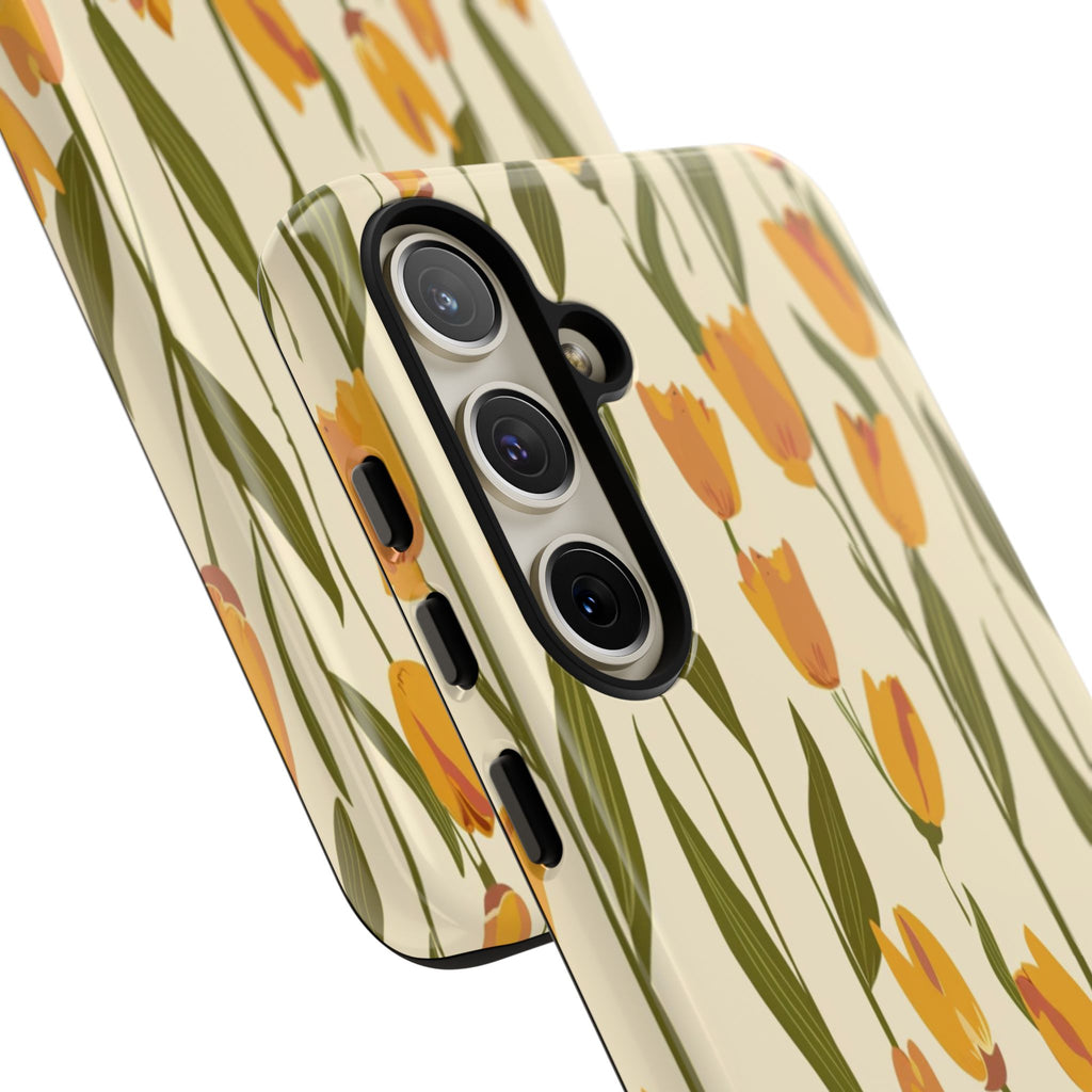 Yellow and Orange Tulips Case