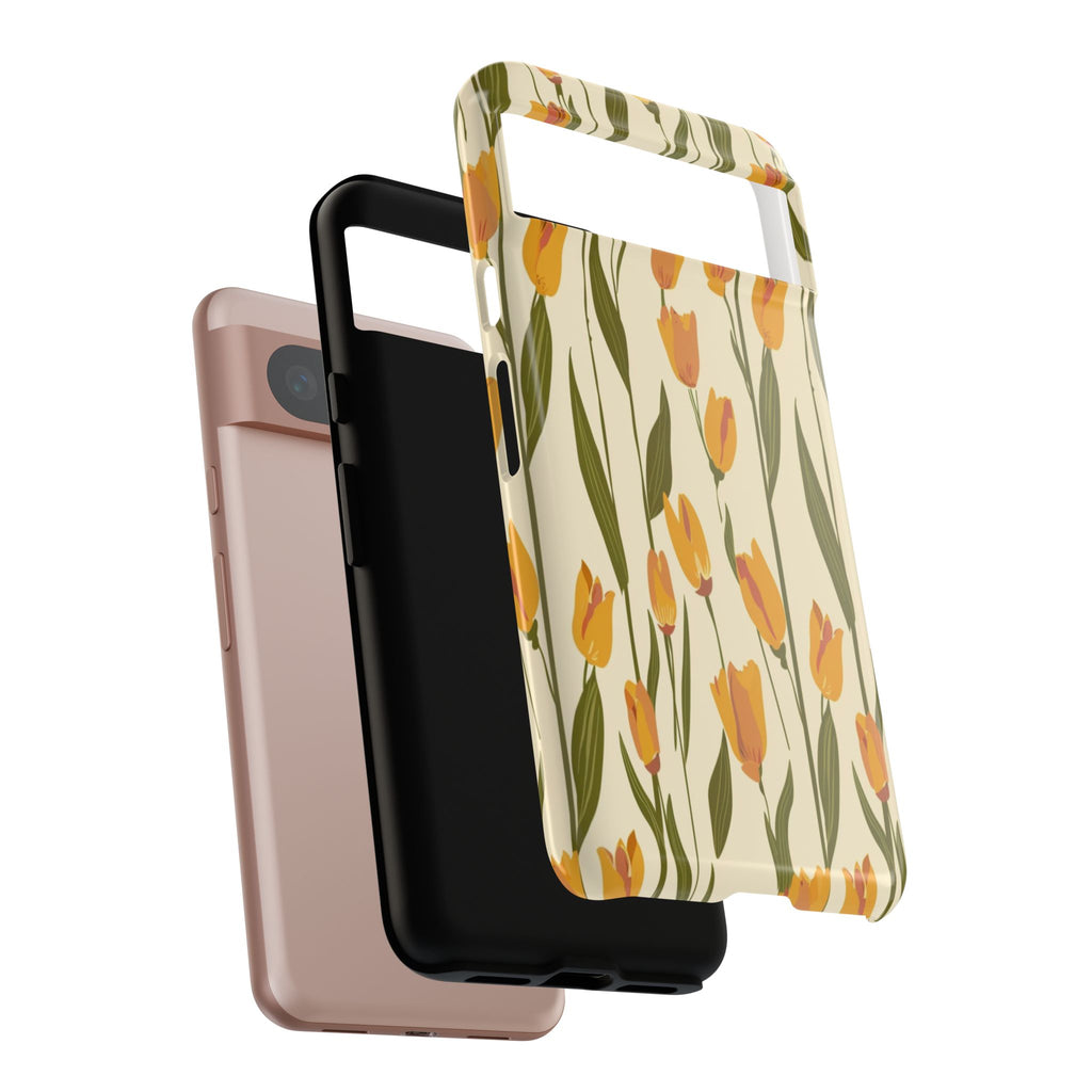 Yellow and Orange Tulips Case