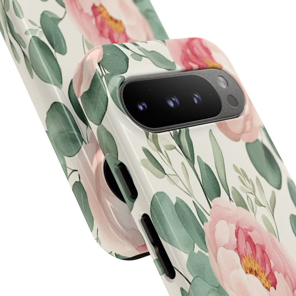 Soft Pink Peonies Case