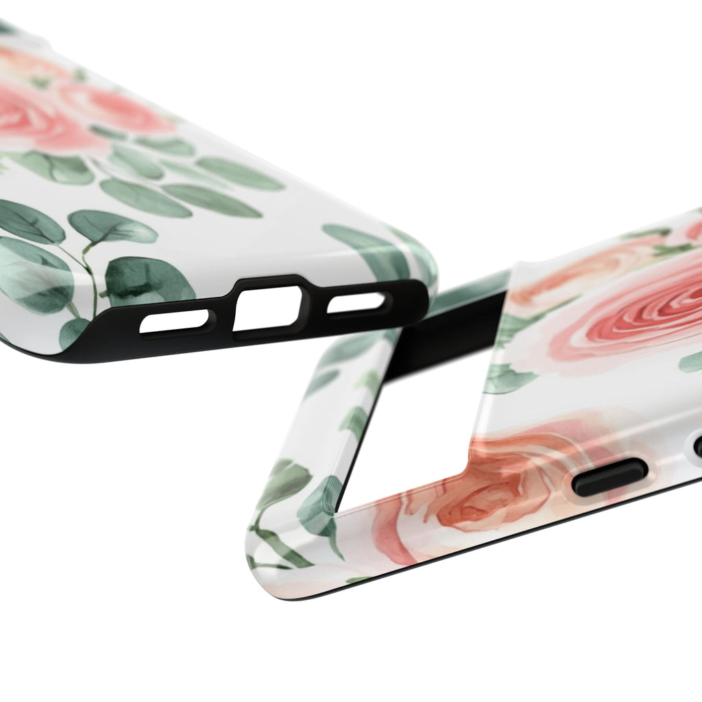 Delicate Watercolor Rose Case