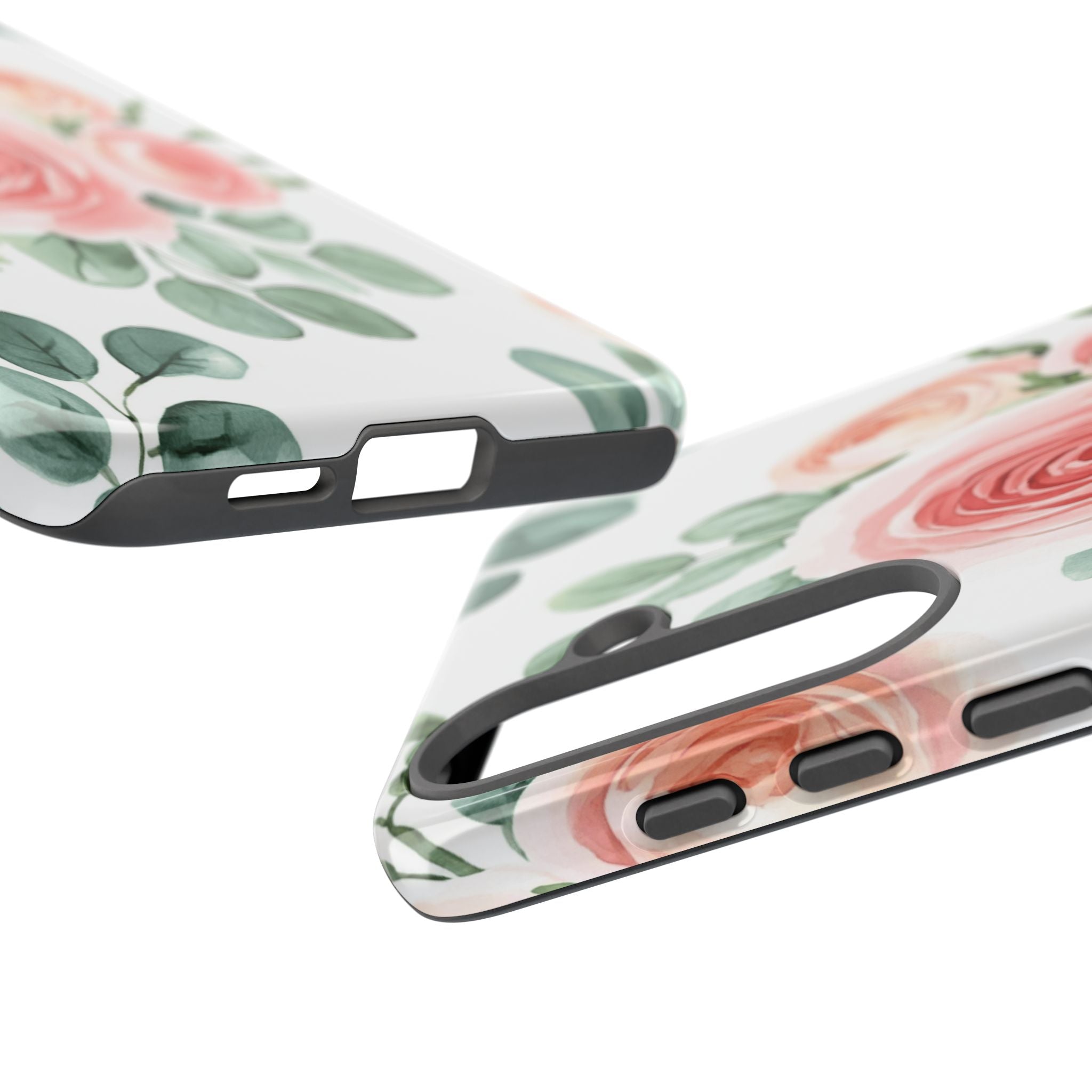Delicate Watercolor Rose Case