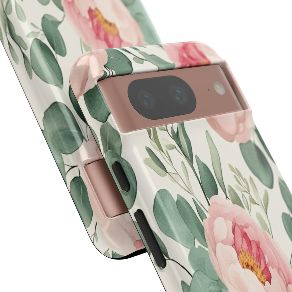 Soft Pink Peonies Case