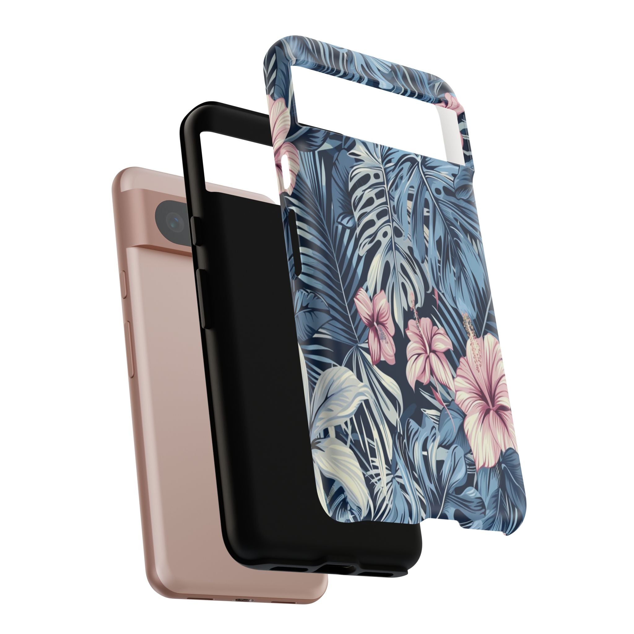 Tropical Hibiscus and Monstera Case