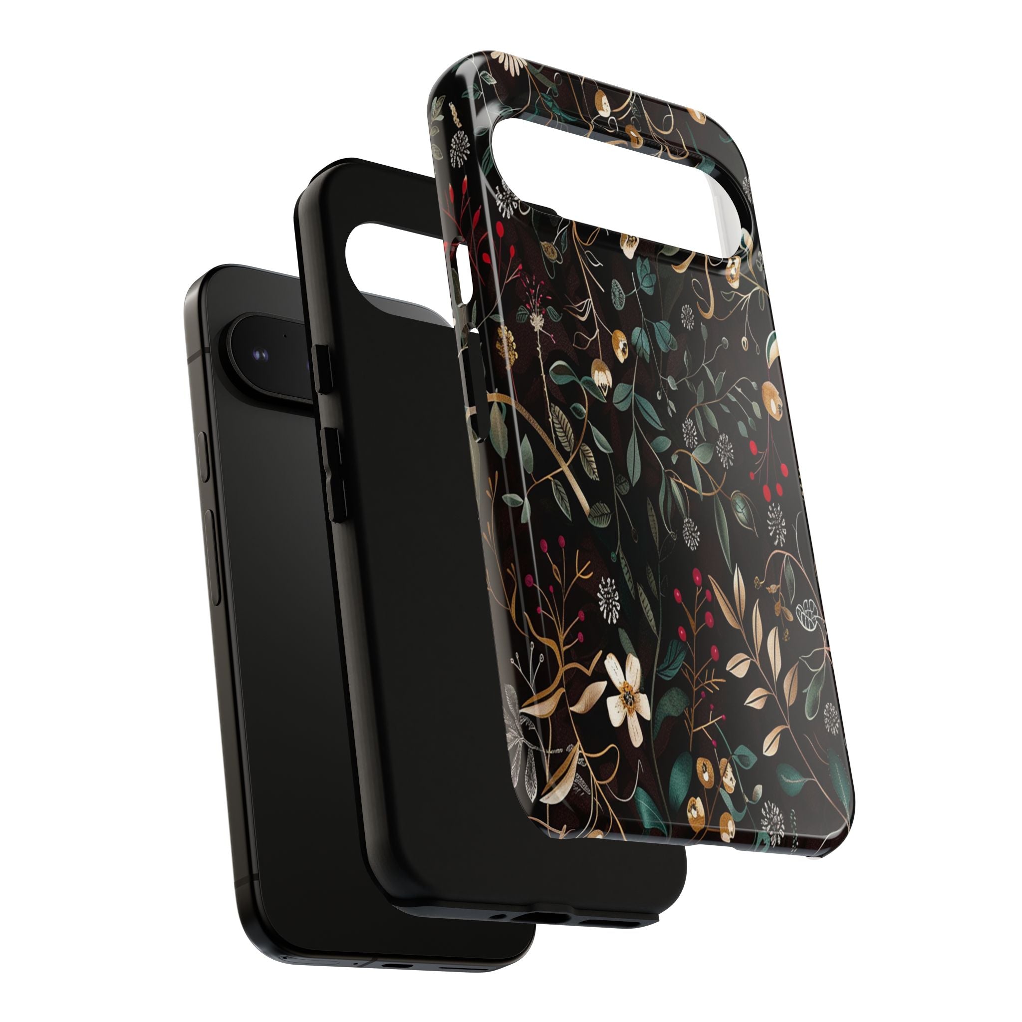 Dark Leafy Case