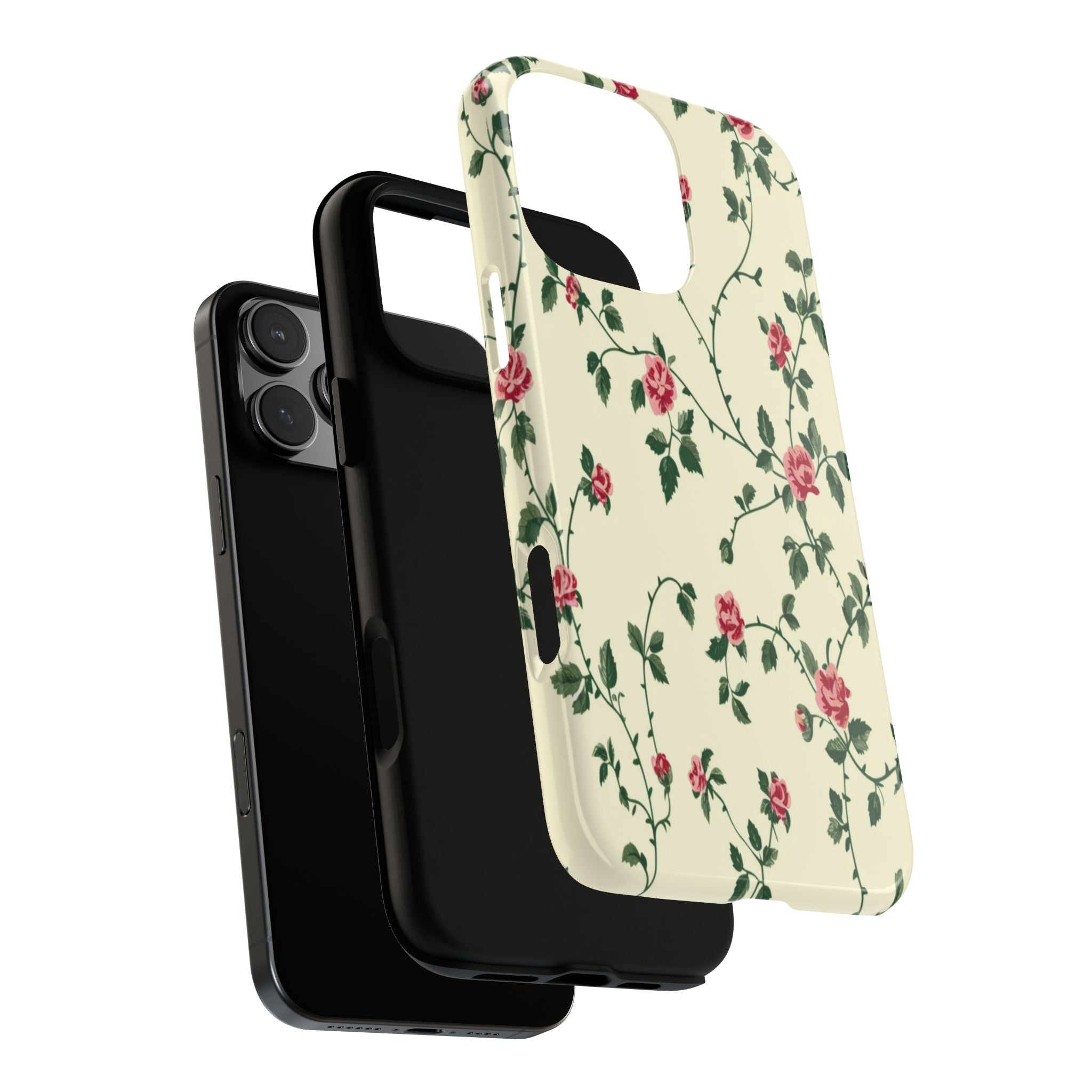 Elegant Pink Victorian Roses Case