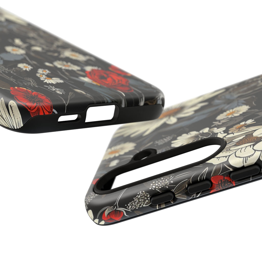 Dark Rose and Daisy Case