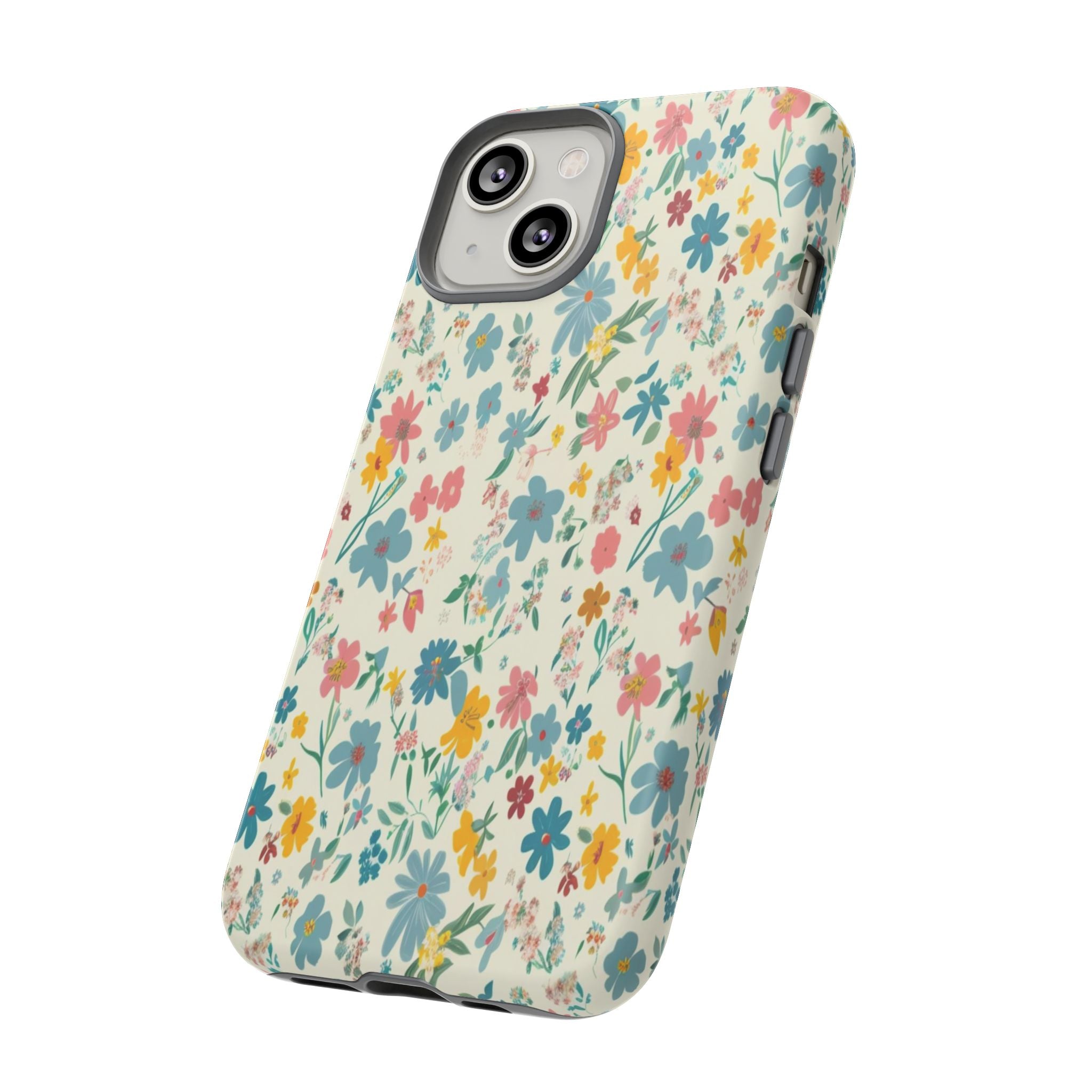 Pastel Yellow Green and Blue Case
