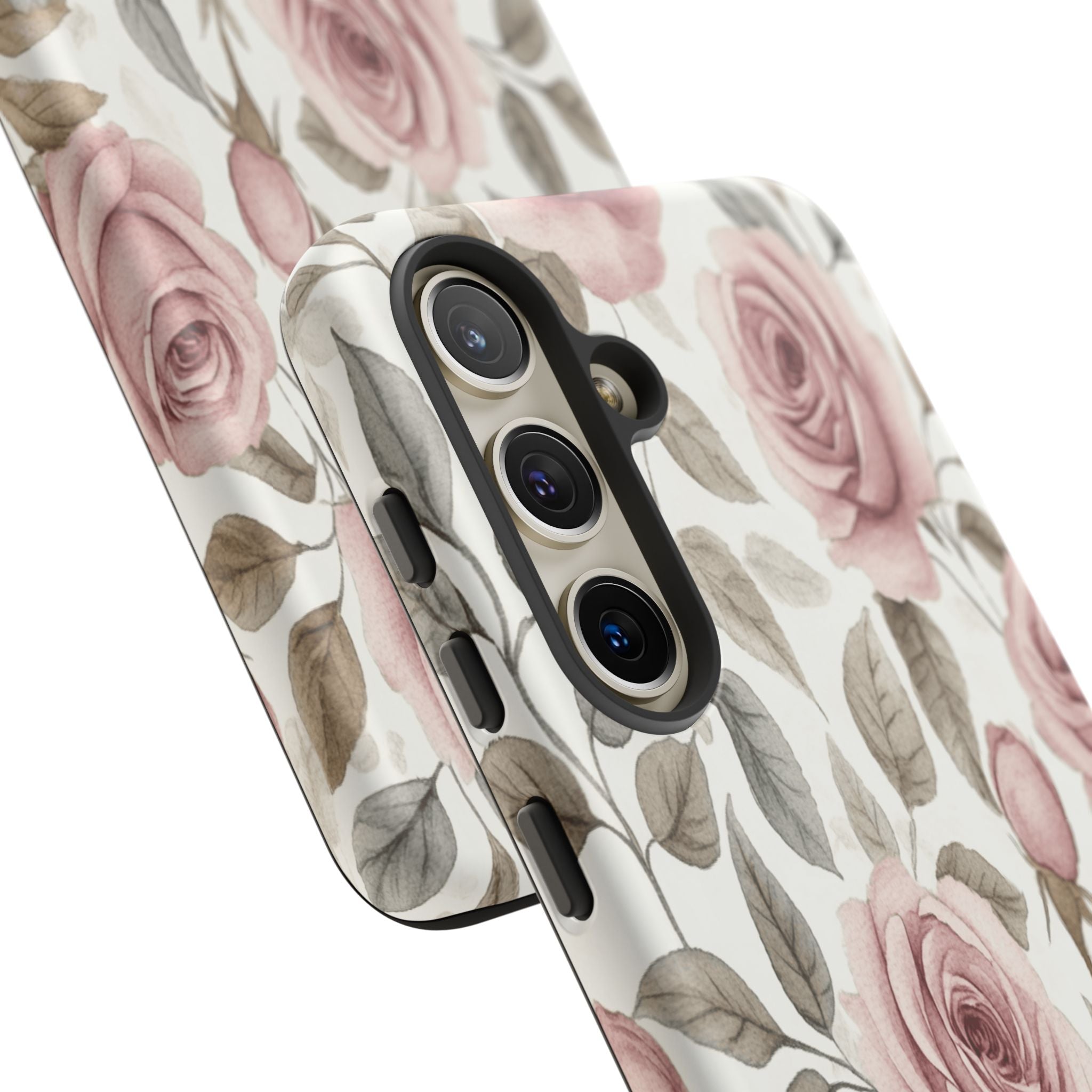 Elegant Watercolor Rose Case