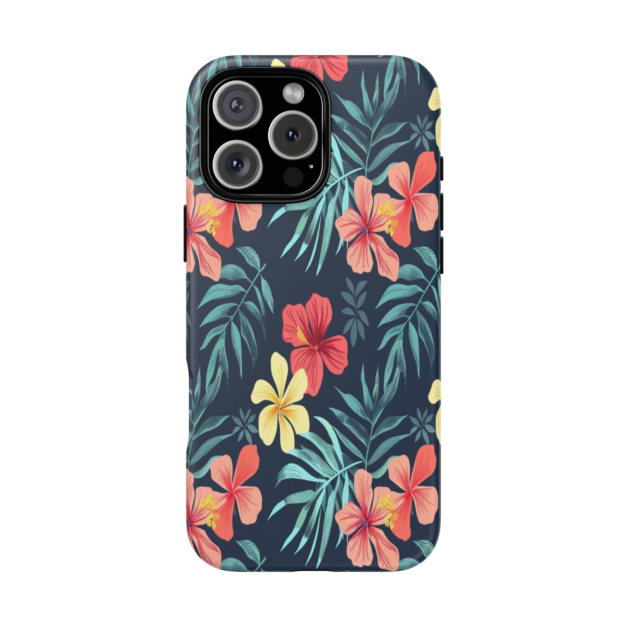 Tropical Hibiscus Navy