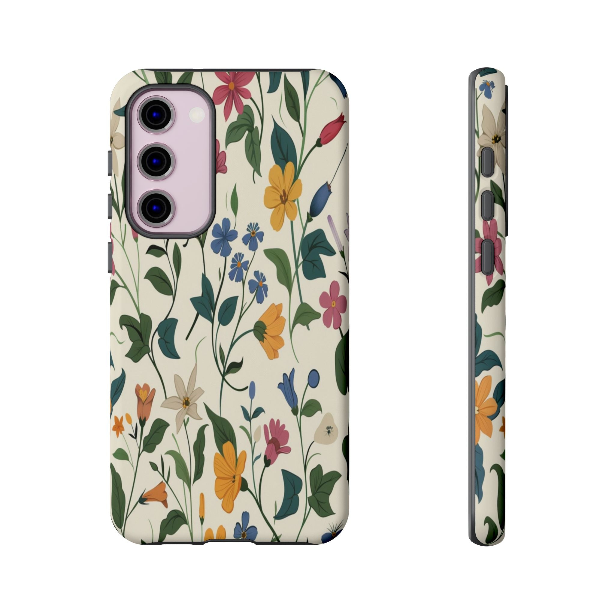 Vibrant Botanical Floral Pattern